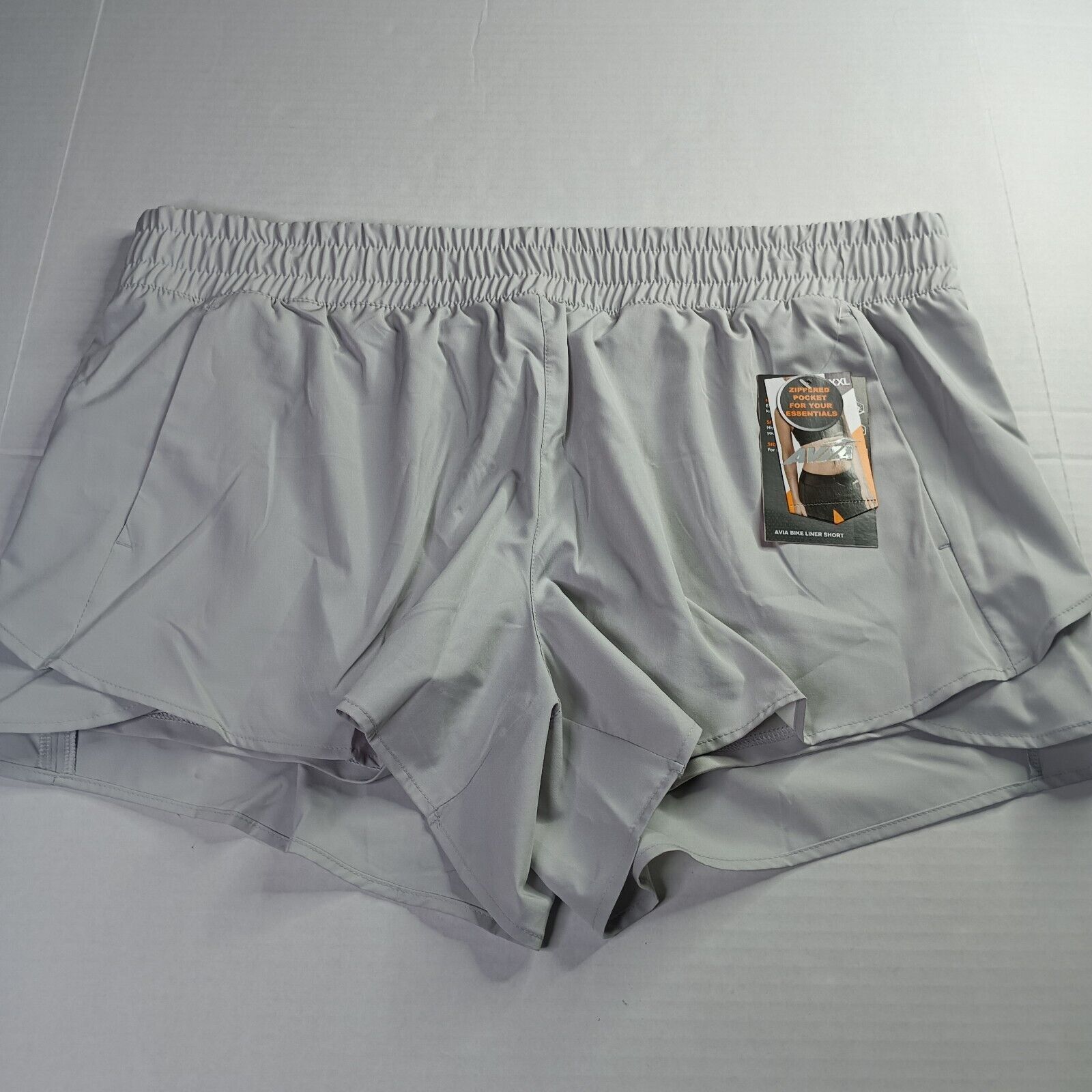 Avia Avia Running Shorts Liner Women's 2XL (20) Platinum Silver Size 42" / US 20 - 1 Thumbnail