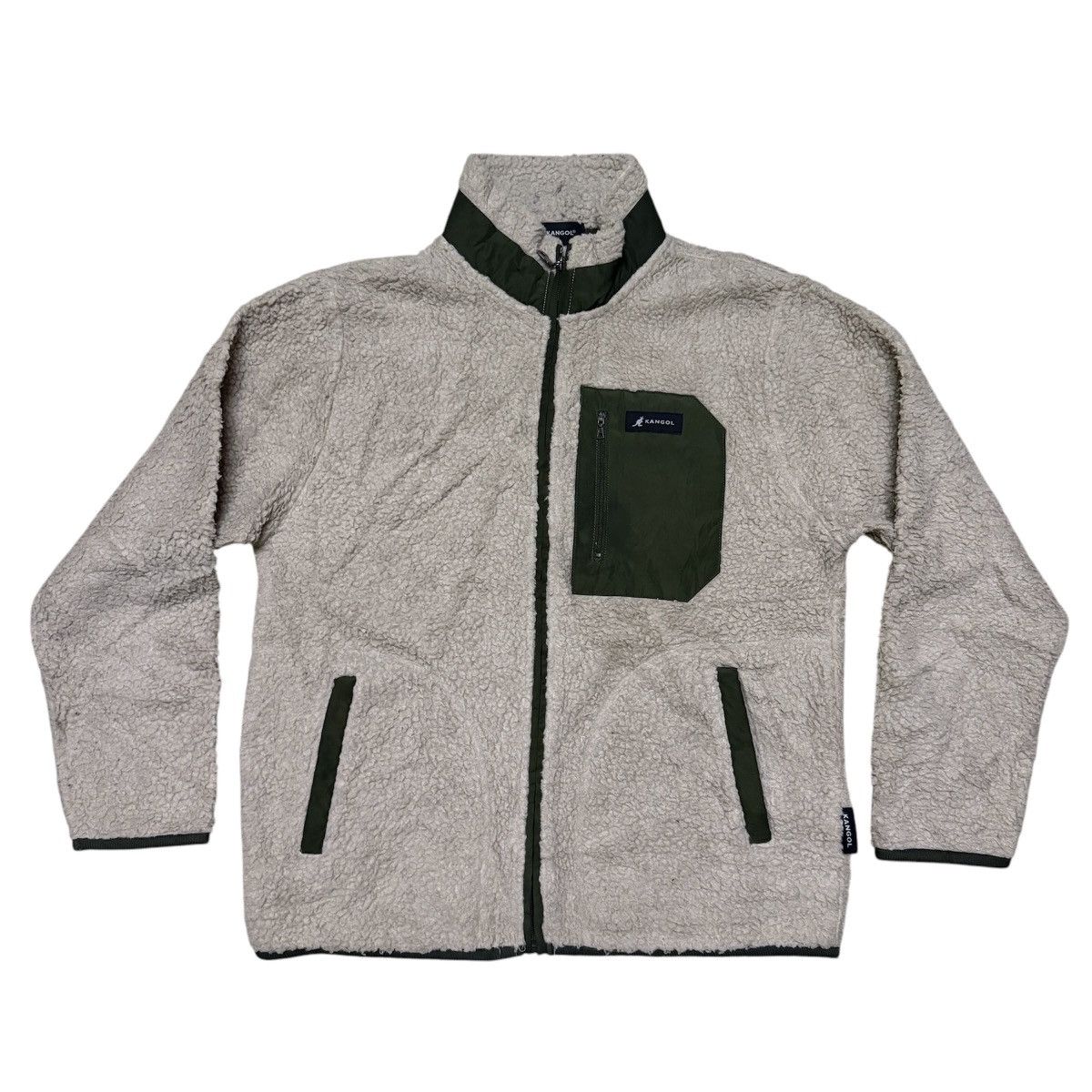 Kangol Kangol Polartec Fleece Zipper Jacket Size US L / EU 52-54 / 3 - 1 Thumbnail