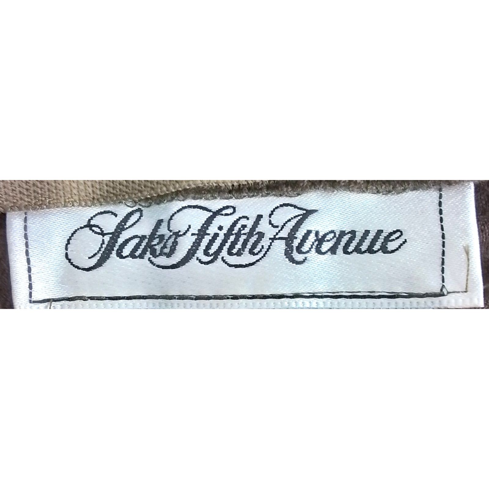 Saks Fifth Avenue Saks Fifth Dress Women's 12 Brown Vintage Size XL / US 12-14 / IT 48-50 - 6 Thumbnail