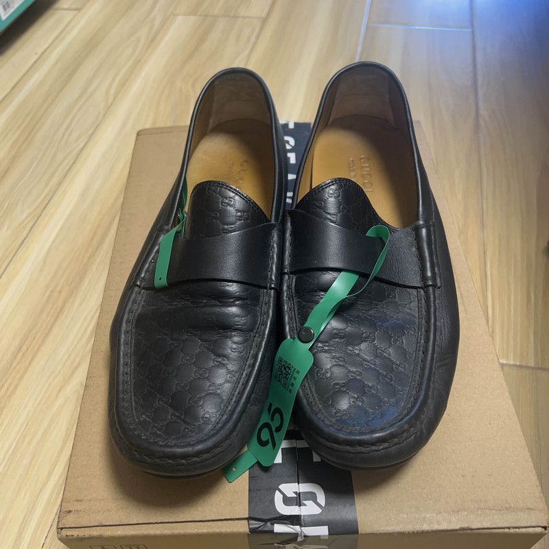 Gucci Gucci Embossed Leather Casual Shoes for Men Size US 11 / EU 44 - 2 Thumbnail
