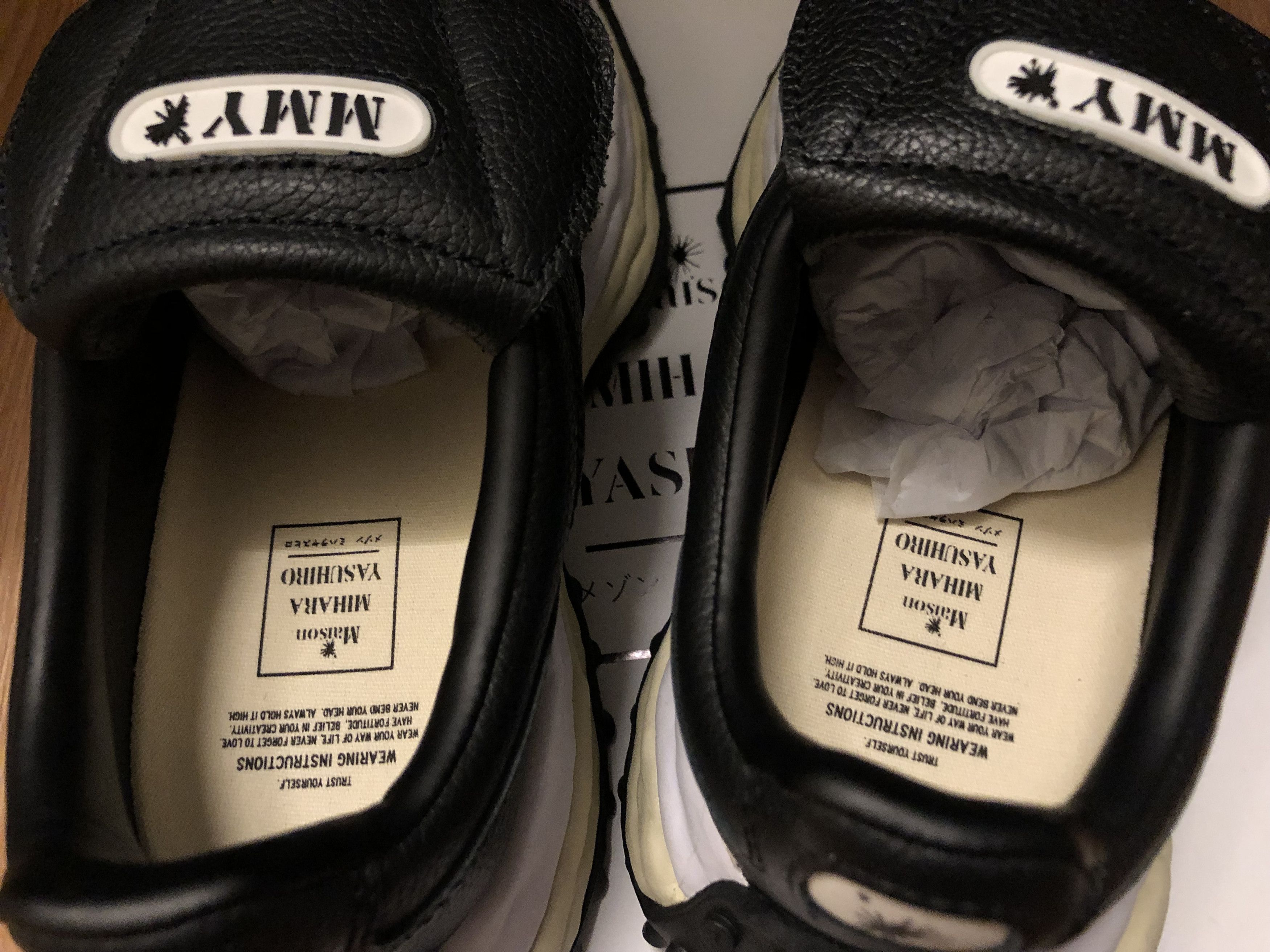 Maison MIHARA YASUHIRO Maison MIHARA YASUHIRO SCOTT OG Sole Leather Low-top Sneaker Size US 5.5 / EU 38 - 6 Thumbnail