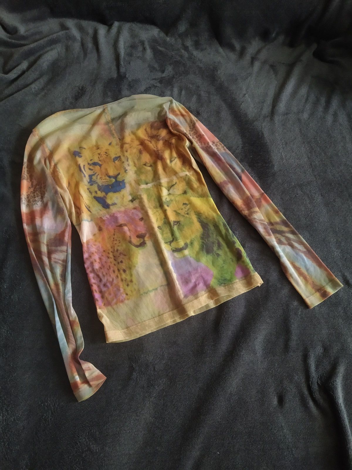 Japanese Brand Tattoo long sleeve lion print Size S / US 4 / IT 40 - 5 Thumbnail