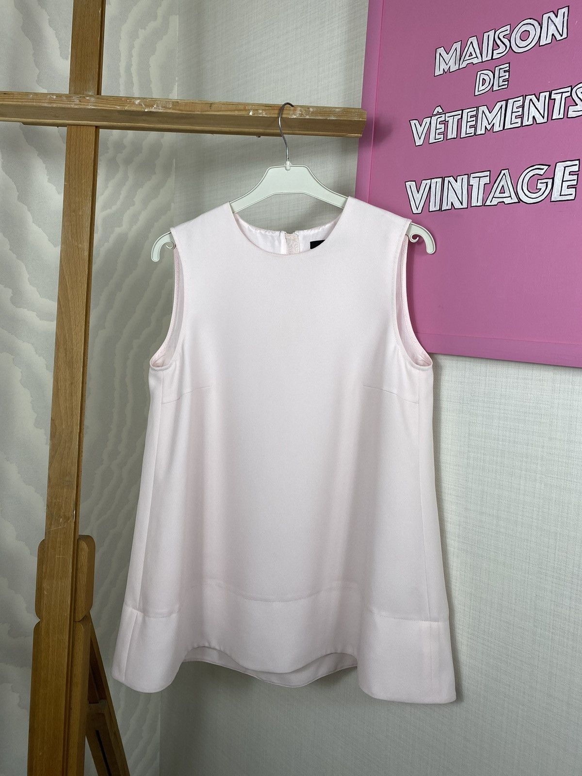 Designer Sly 010 Blouse Top Pink Size S / US 4 / IT 40 - 2 Thumbnail