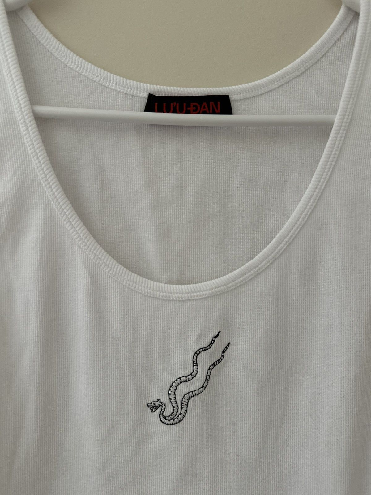 LUU DAN LUU DAN white tank top Size US XL / EU 56 / 4 - 3 Thumbnail