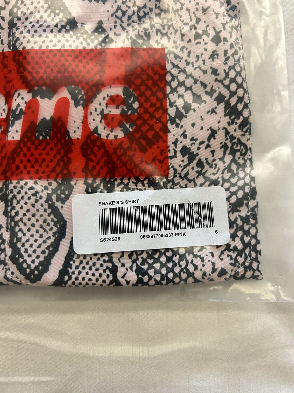 Supreme Supreme Snake Shirt Size US S / EU 44-46 / 1 - 8 Thumbnail