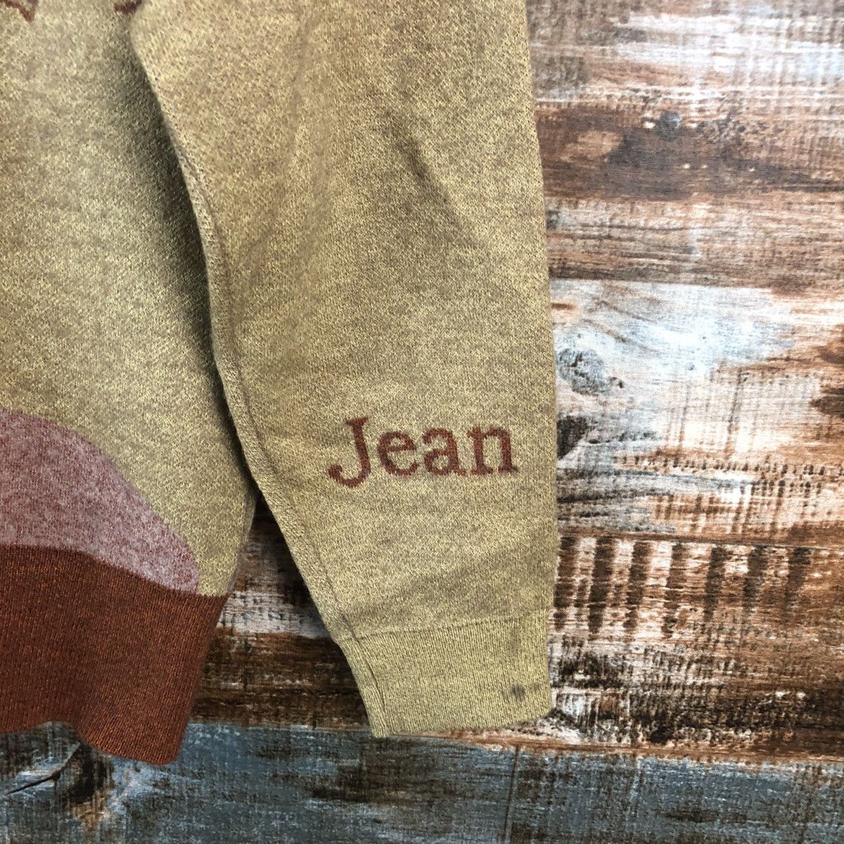 Japanese Brand DL Jean Louis Fradet Beige Cardigan Knitwear #C745 Size US M / EU 48-50 / 2 - 18 Thumbnail