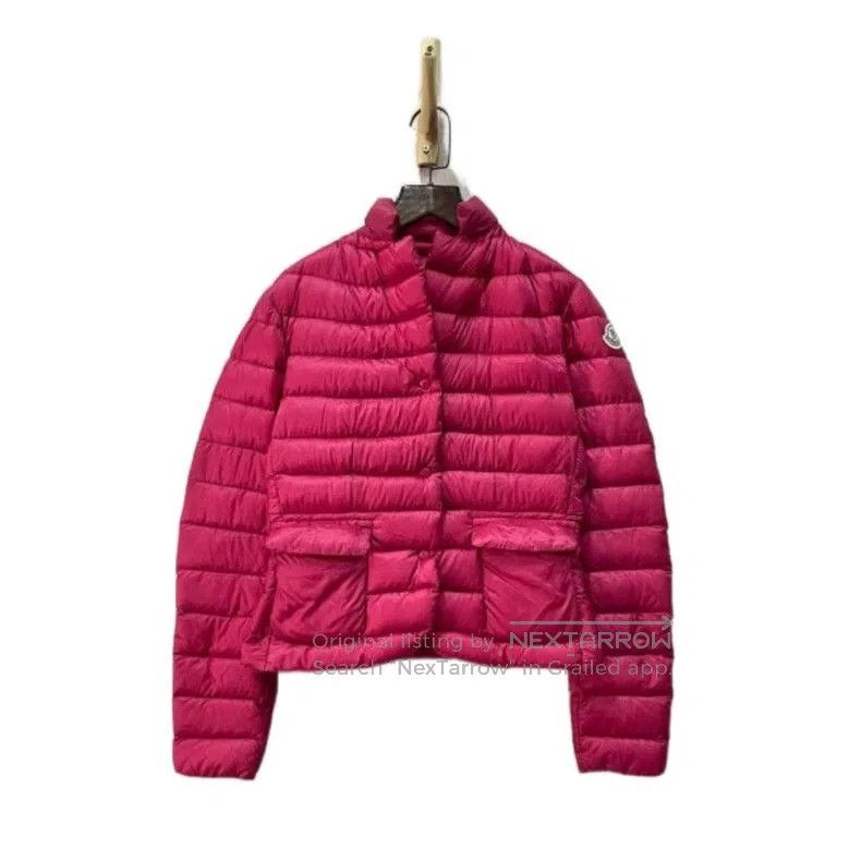 Moncler Moncler Pink Down Jacket. Size S / US 4 / IT 40 - 5 Thumbnail