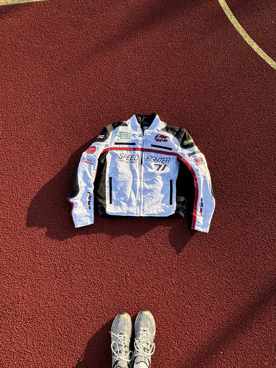 Vintage Speed Fighter Motocycles Racing Jacket Size US L / EU 52-54 / 3 - 2 Thumbnail