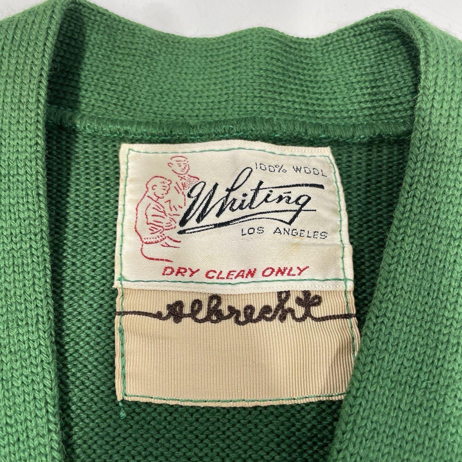 BetterTM VTG 50’s LA Letterman Jacket Football Baseball Cardigan Wool Size US M / EU 48-50 / 2 - 3 Thumbnail