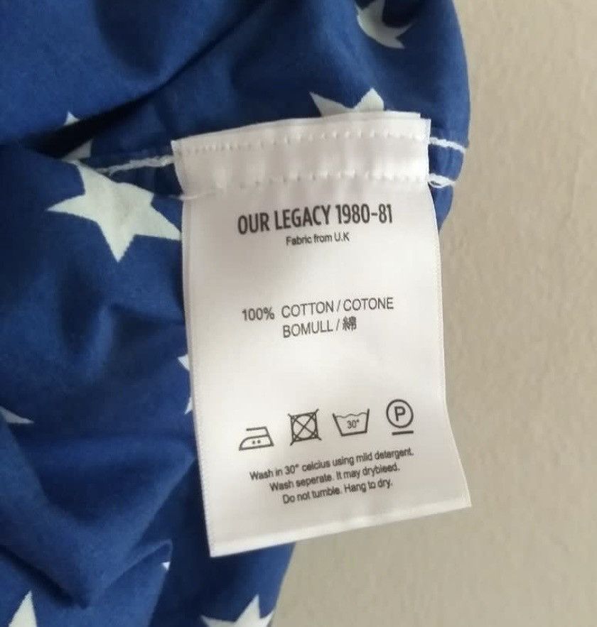 Our Legacy Our Legacy 1980-1981 Star Long Sleeve Shirt Size US S / EU 44-46 / 1 - 5 Thumbnail