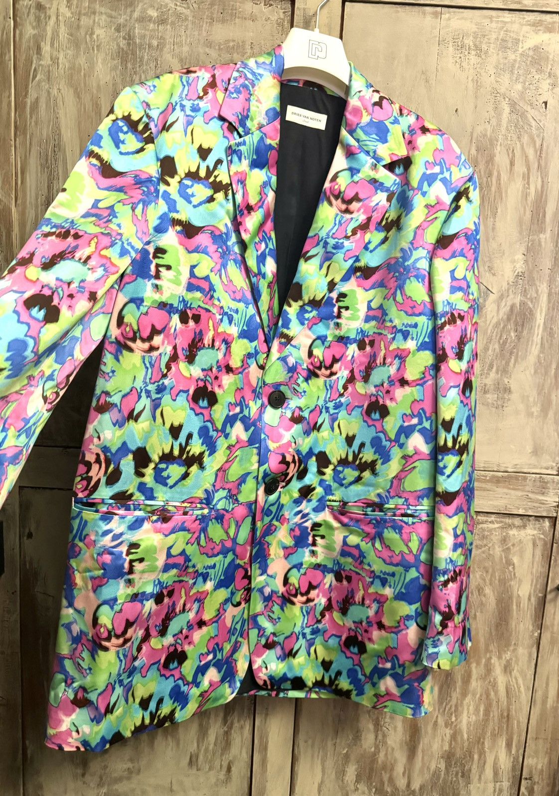 Dries Van Noten dries van noten ss 2020 OVS blazer jacket print S Size US S / EU 44-46 / 1 - 7 Thumbnail