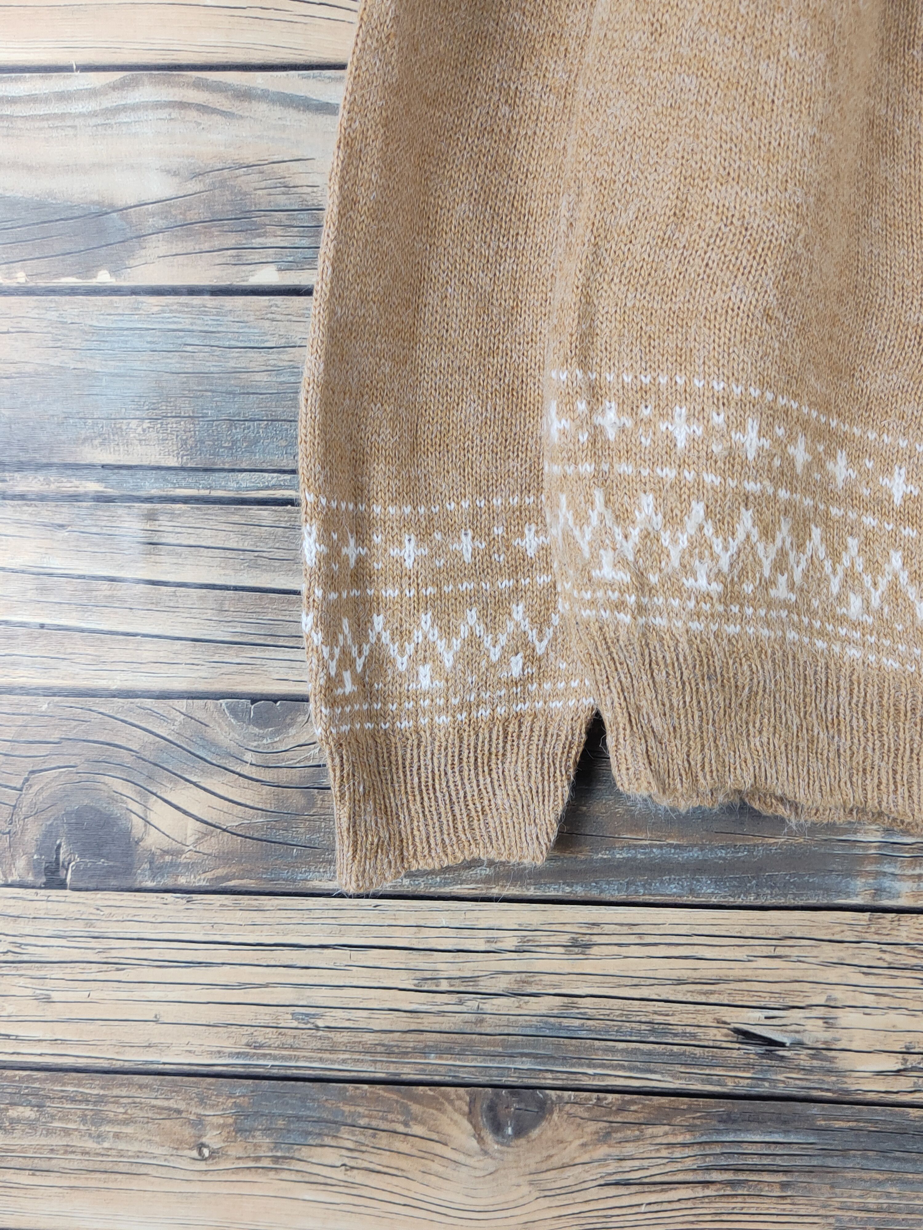 Homespun Knitwear × Japanese Brand × Vintage Bi Abbey Brown Knitwear Sweatshirts #W1776 Size M / US 6-8 / IT 42-44 - 4 Thumbnail