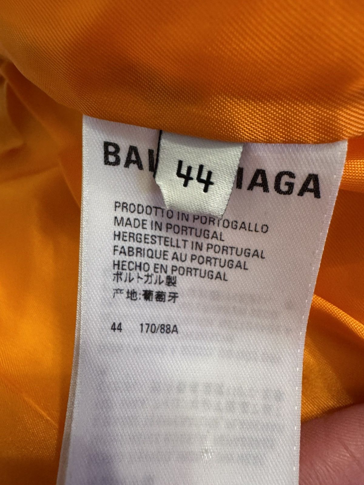 Balenciaga Balenciaga Padded Tracksuit Bomber Jacket Blue White Size US S / EU 44-46 / 1 - 14 Thumbnail