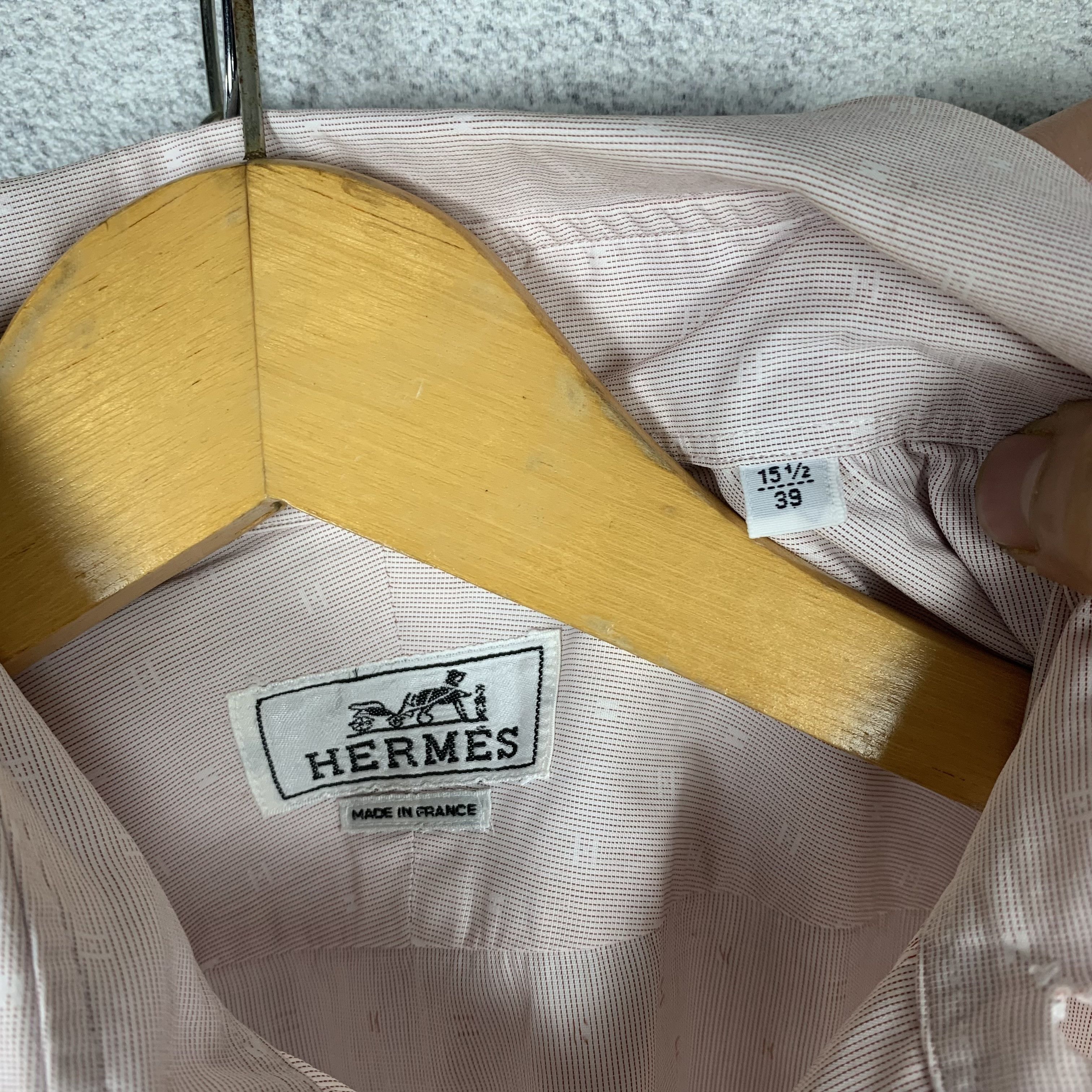 Hermes Vintage Hermes Shirt Size US M / EU 48-50 / 2 - 7 Thumbnail