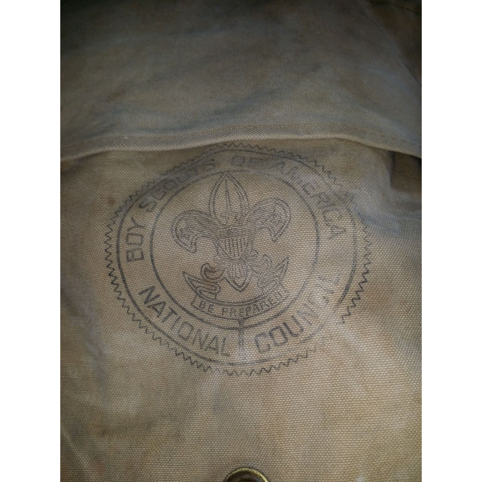 Vintage Vintage Boy Scouts Of America Backpack National Council Canv Size ONE SIZE - 2 Thumbnail