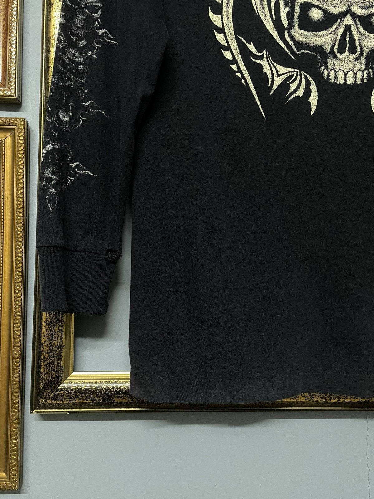 Vintage Vintage 1990s Skull Satan Big Head Sunfaded Distressed Tee Size US M / EU 48-50 / 2 - 8 Thumbnail