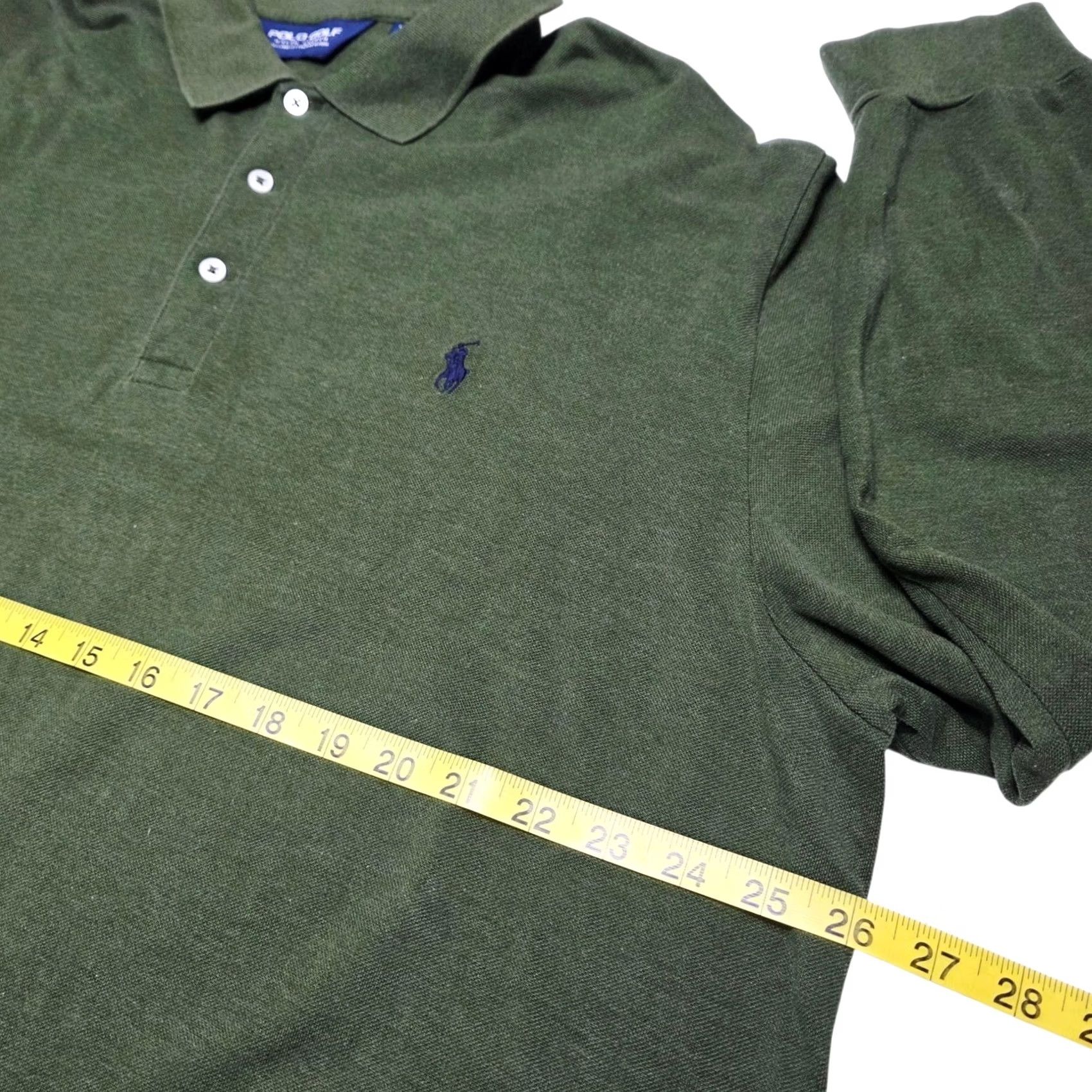 Polo Ralph Lauren Polo Ralph Lauren Polo Golf Long Sleeve Shirt Men 2XL Forest Green Solid Size US XXL / EU 58 / 5 - 3 Thumbnail
