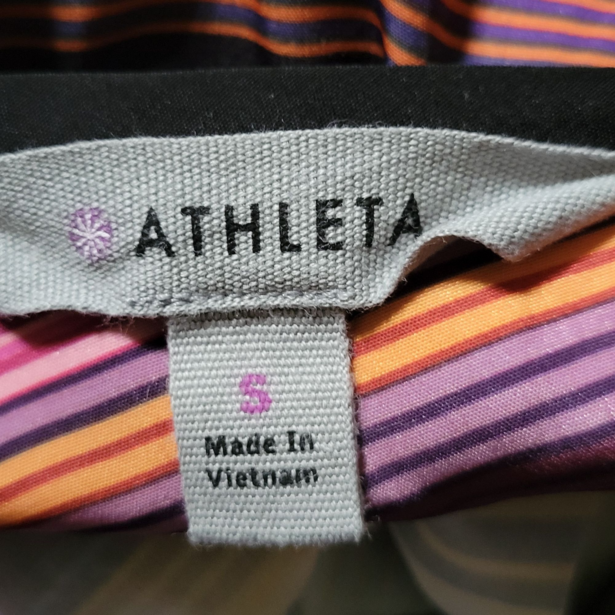 Athleta Athleta S Rainbow Stripe Maxi Dress Summer HAVANA SERAPE Cru Size S / US 4 / IT 40 - 2 Thumbnail