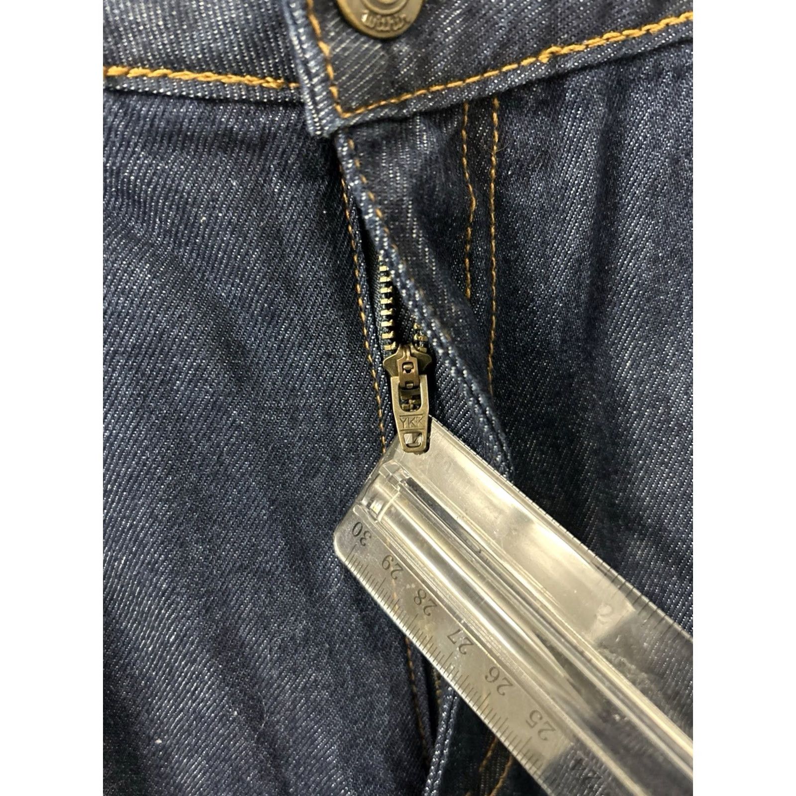 Vintage Woman Within Jeans Womens 20x28 Dark Wash Natural Fit Straight Leg Denim NWT Size 42" / US 20 - 5 Thumbnail