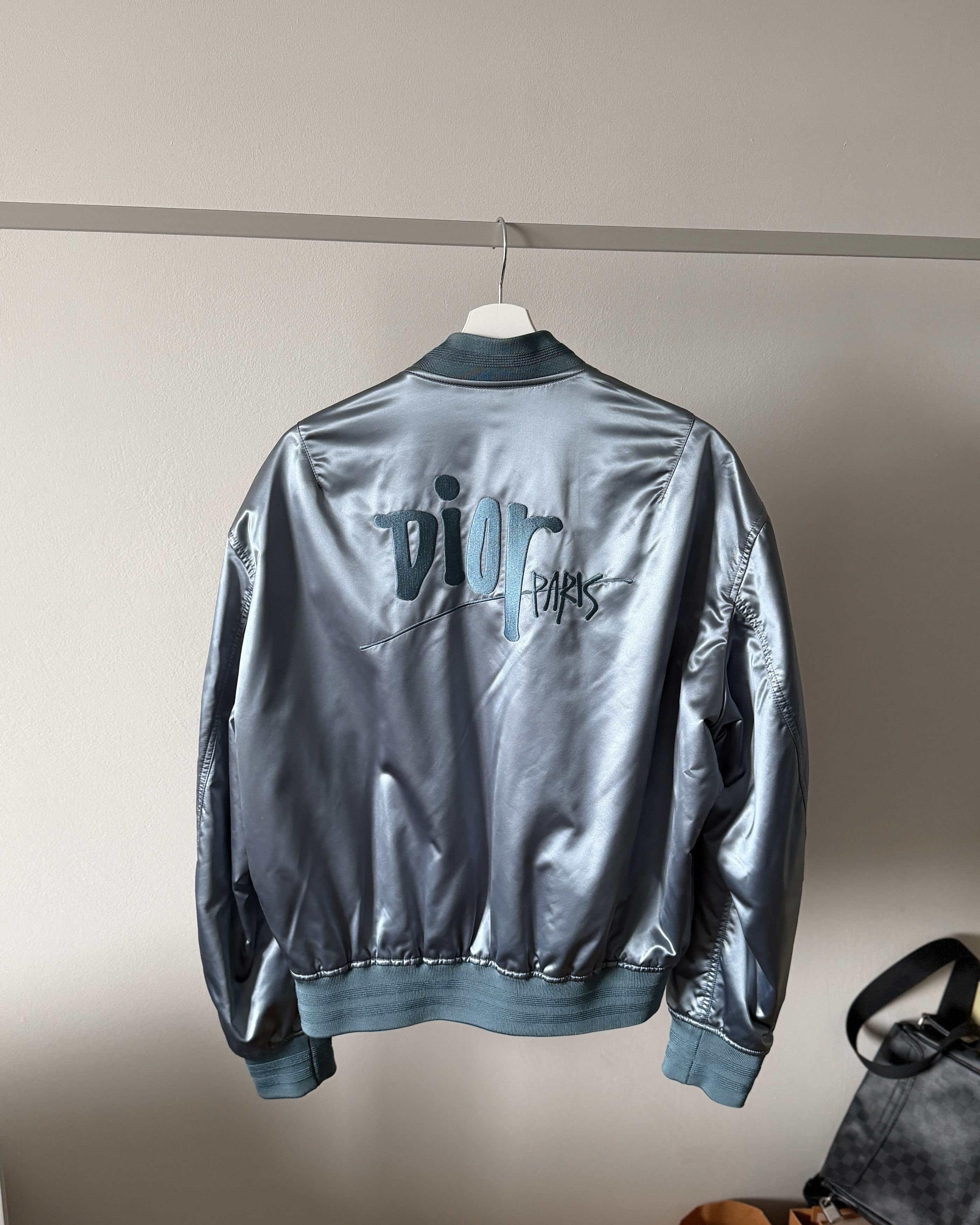 Dior Dior x Stussy Bomber Jacket Size US L / EU 52-54 / 3 - 1 Thumbnail
