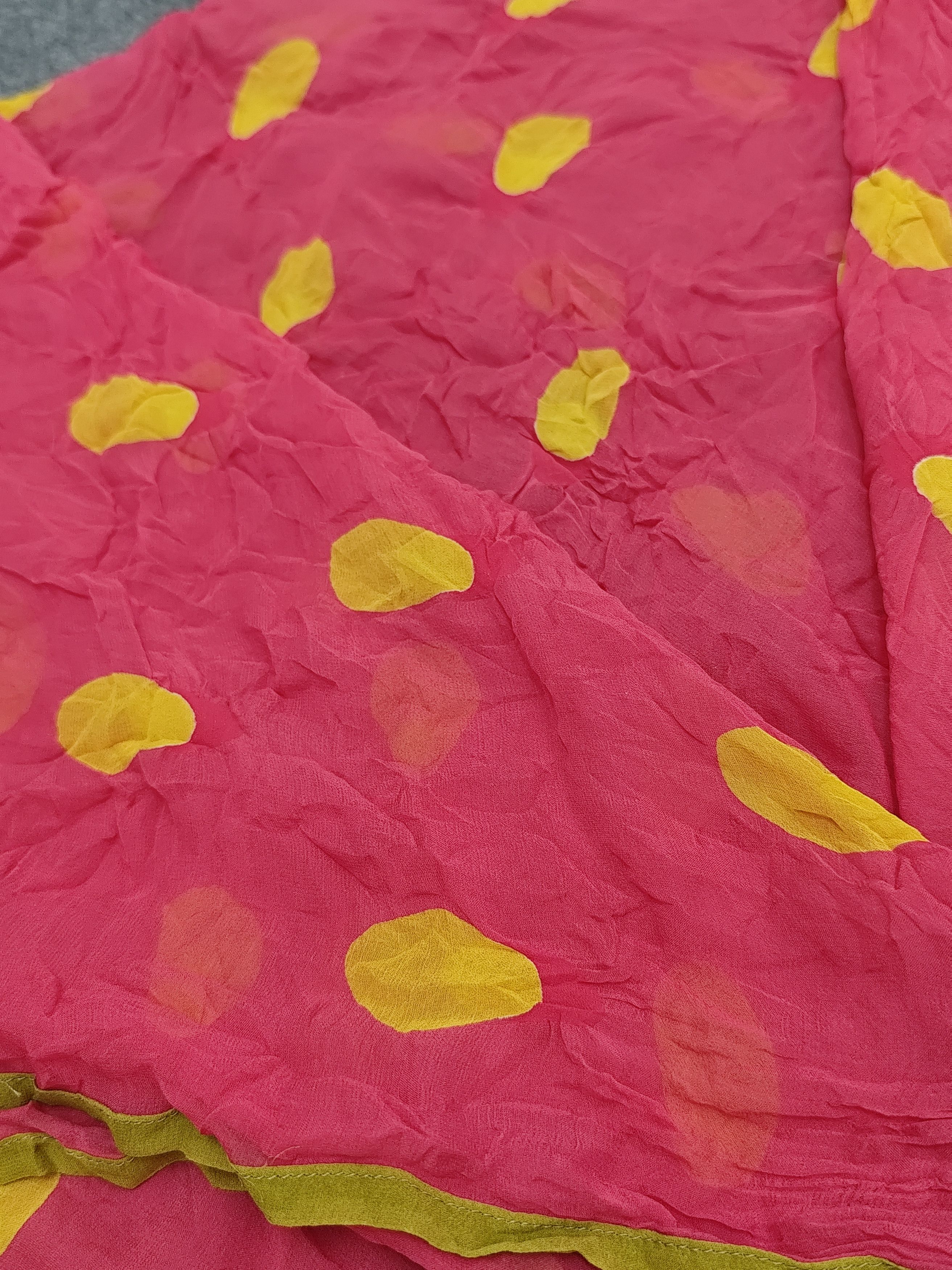Issey Miyake Issey Miyake FETE Polka Dot Silk Scarf / Shawl Size ONE SIZE - 4 Thumbnail