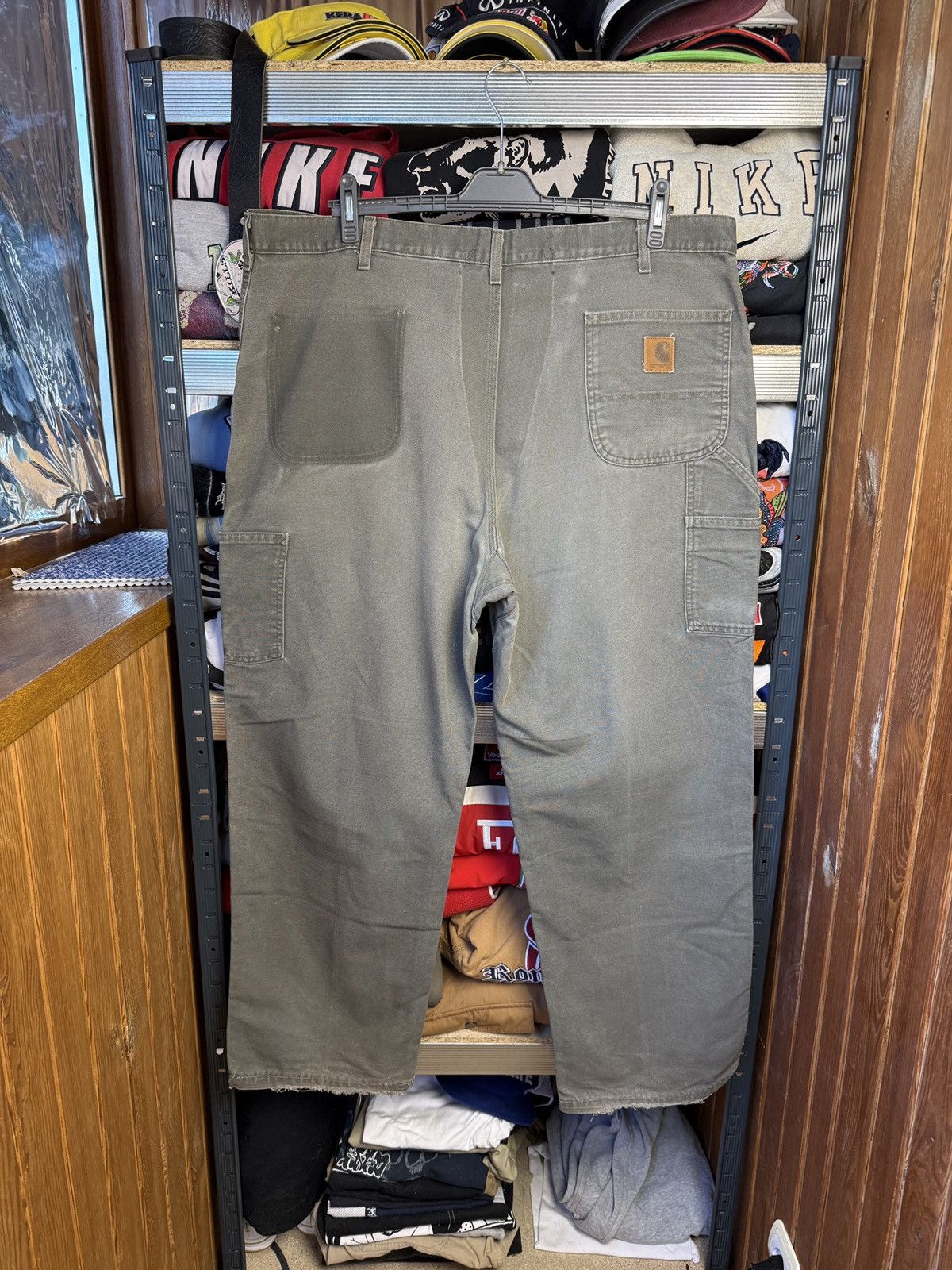 Carhartt Crazy 00s Vintage Carhartt Knees Distressed Painter Pants Size US 44 / EU 60 - 1 Thumbnail