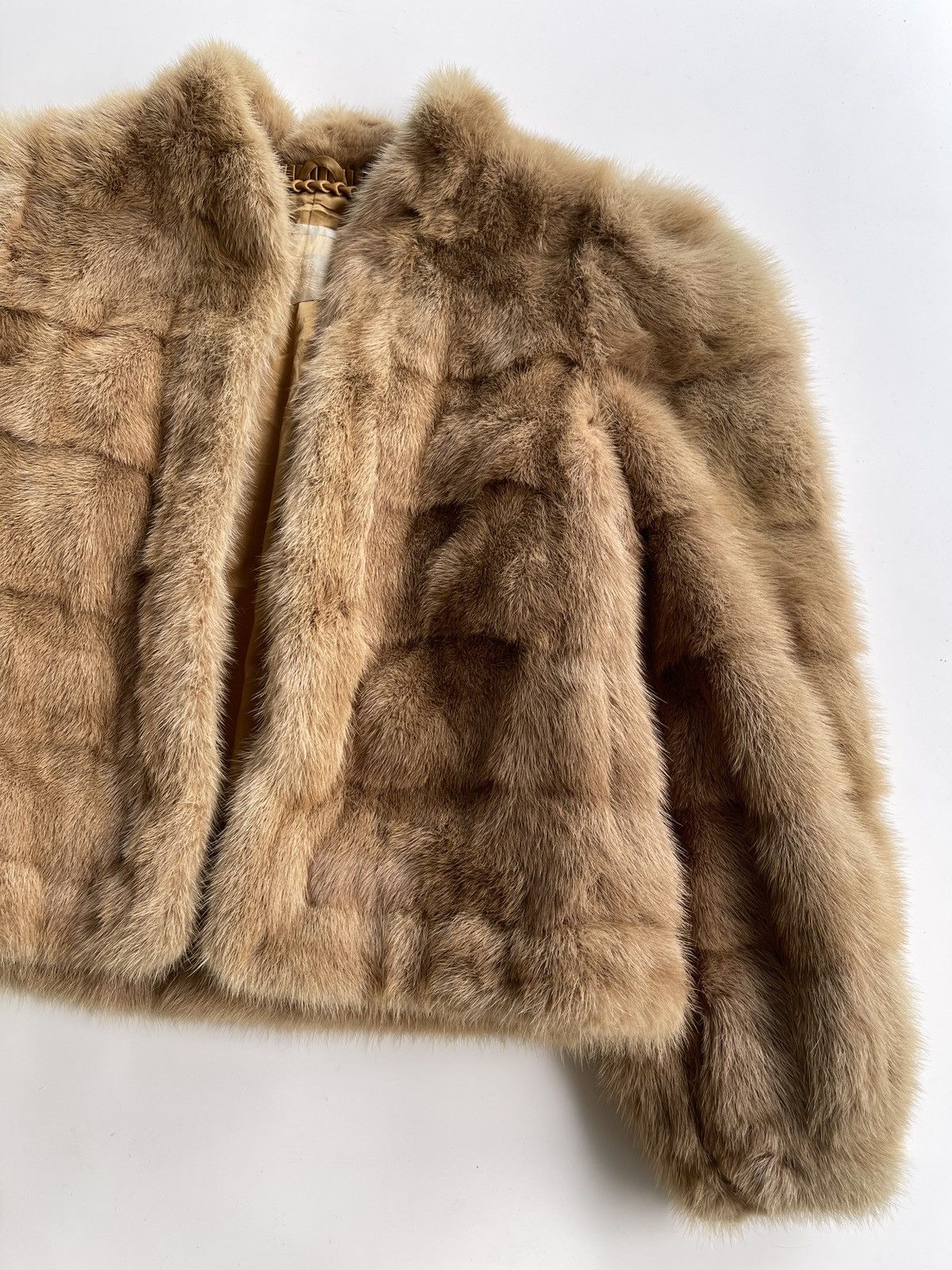 Sagafurs Vintage Emba Elegance Saga Fox Fur Jacket Size M / US 6-8 / IT 42-44 - 9 Thumbnail