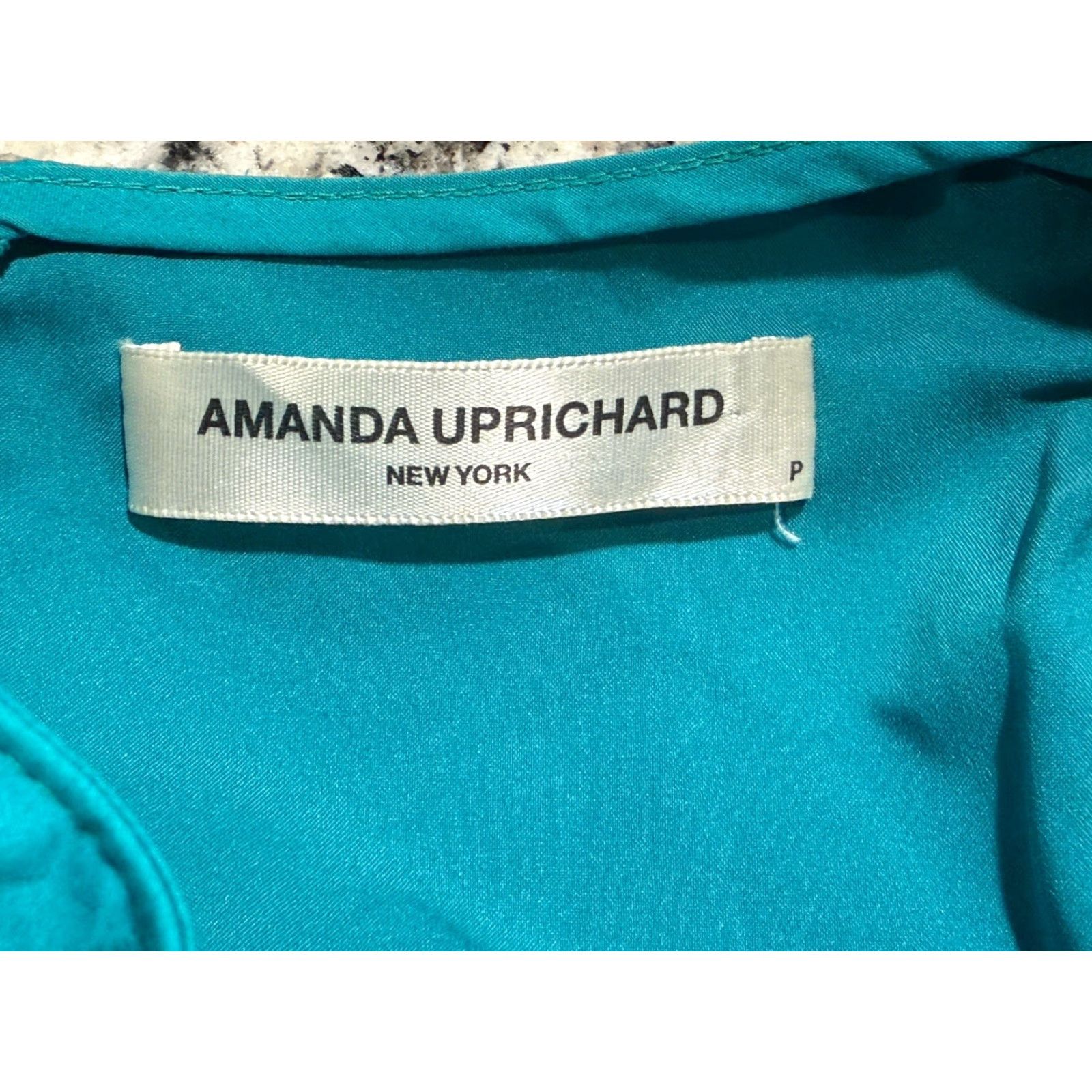 Amanda Uprichard Amanda Uprichard Revolve Puff Arm Mini Dress Petite Teal USA Shift Midi Dress Womens P Size S / US 4 / IT 40 - 4 Thumbnail