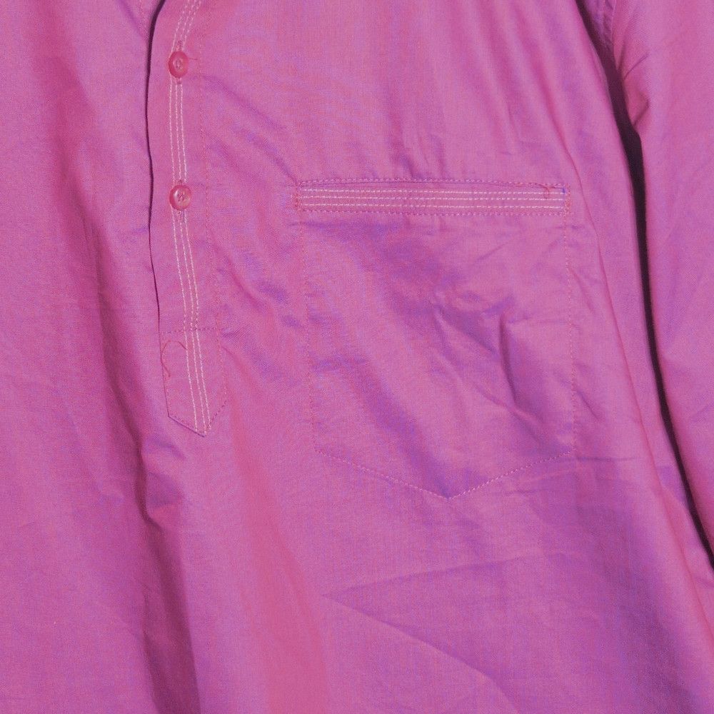 Vintage Vintage Con-Cave Men's Purple/Pink Kurta Sz 44 Size US L / EU 52-54 / 3 - 3 Thumbnail