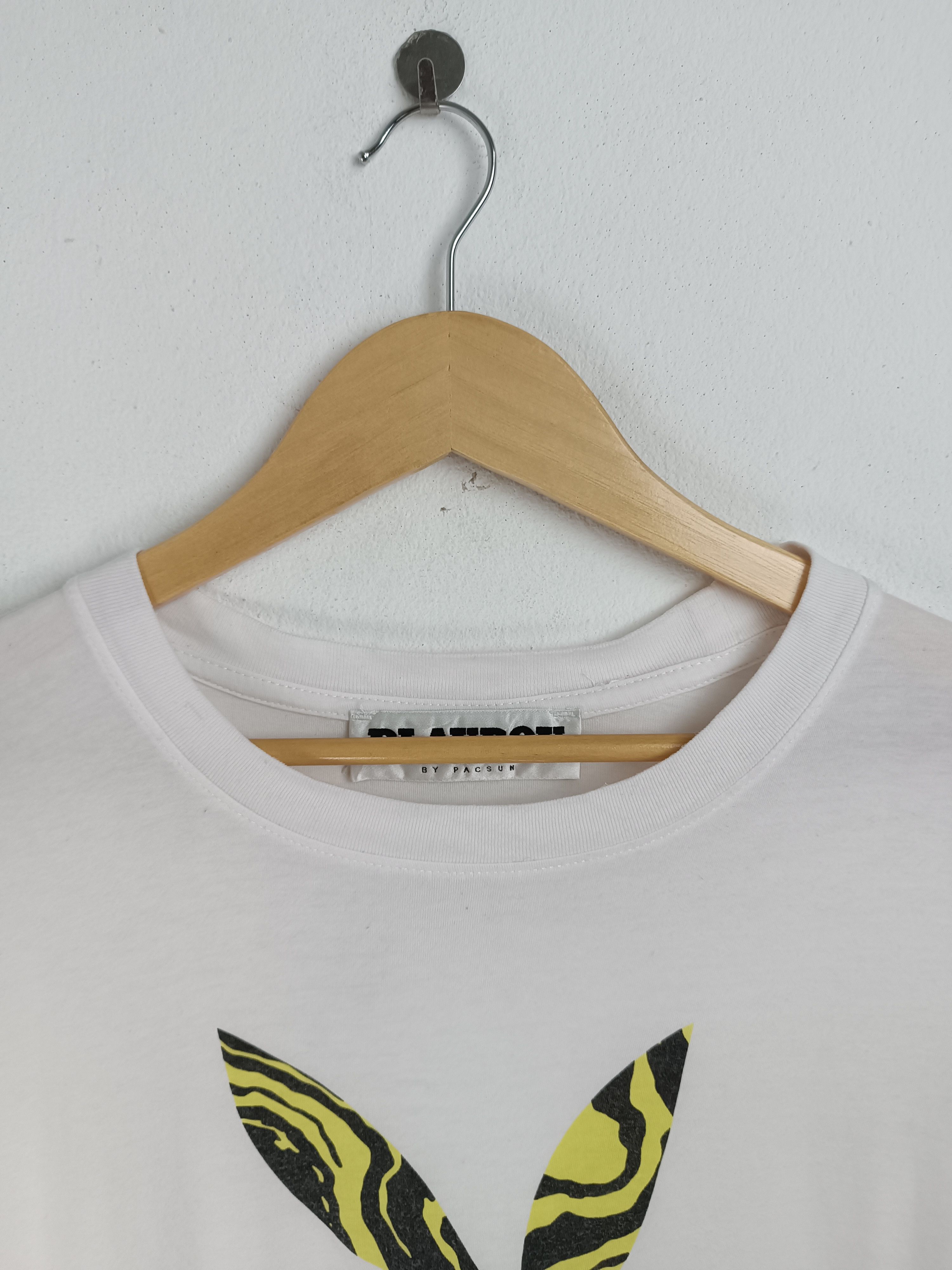 Pacsun × Playboy VINTAGE PLAYBOY BY PACSUN STRIPED LOGO VERY RARE TEE Size US XL / EU 56 / 4 - 8 Thumbnail