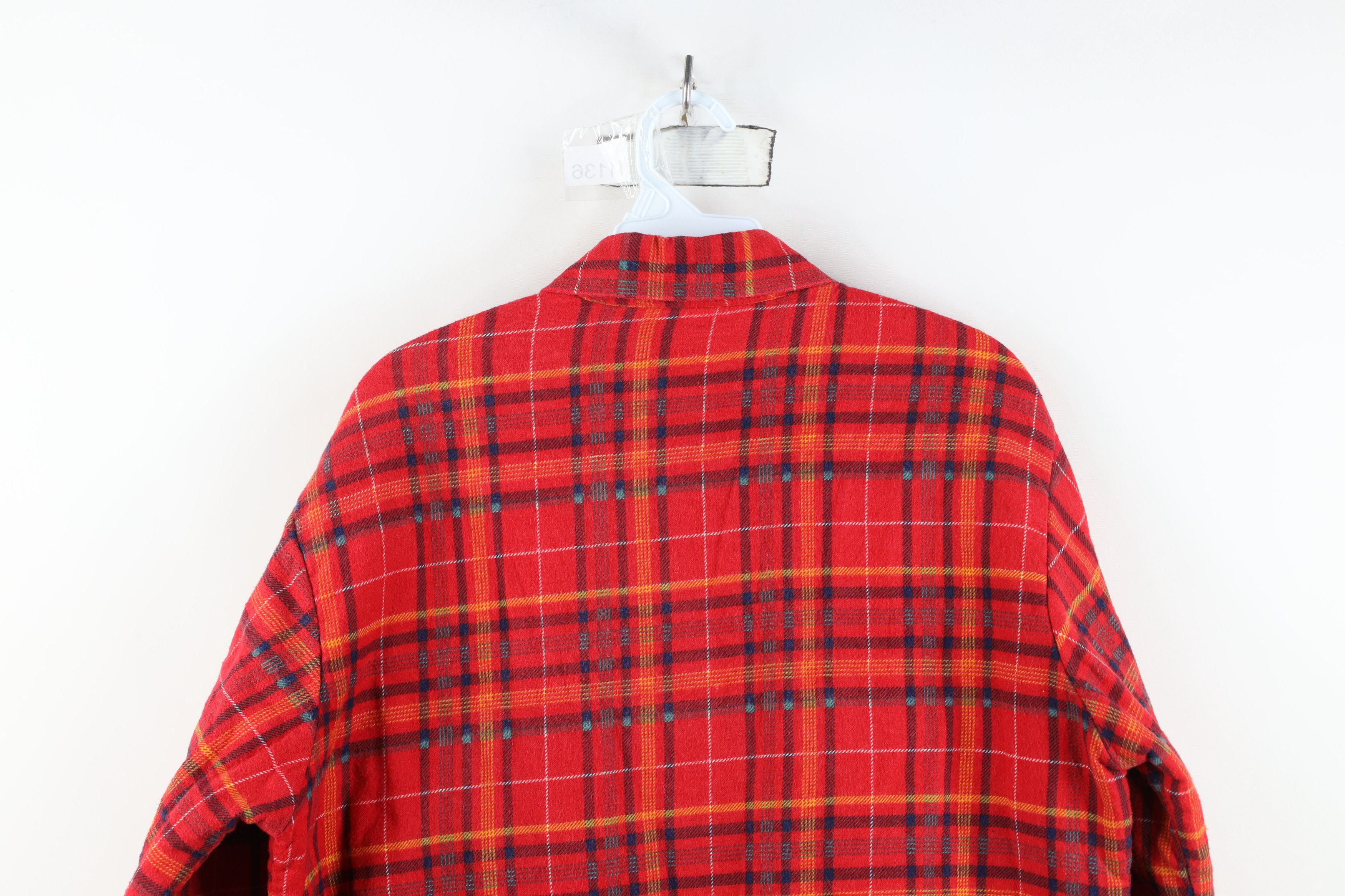Vintage Vintage 70s 80s Streetwear Flannel Shirt Jacket Jac Shirt Size US M / EU 48-50 / 2 - 12 Thumbnail