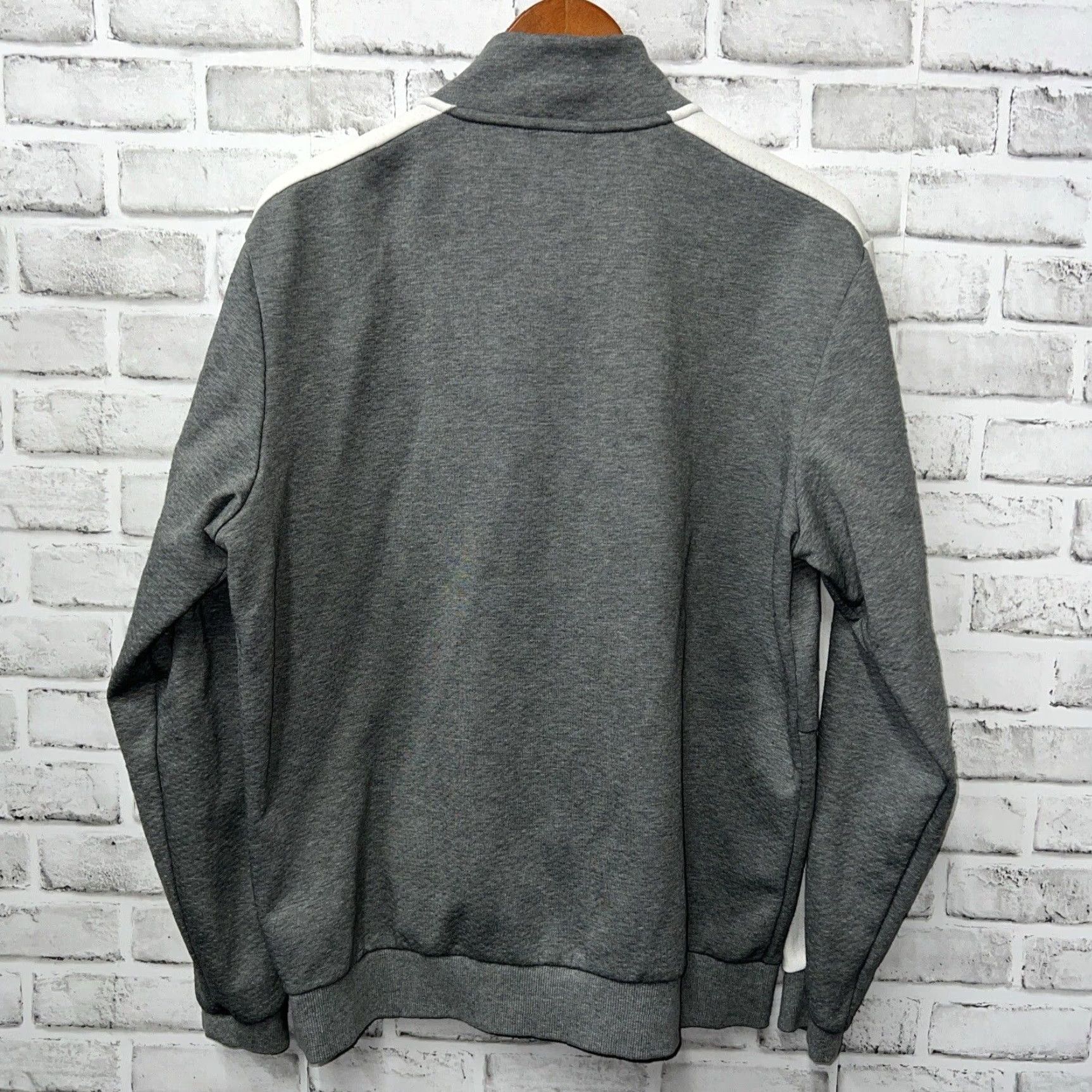 Puma Puma Gray Full Zip Sweat Track Jacket Mens Size L Size US L / EU 52-54 / 3 - 5 Thumbnail