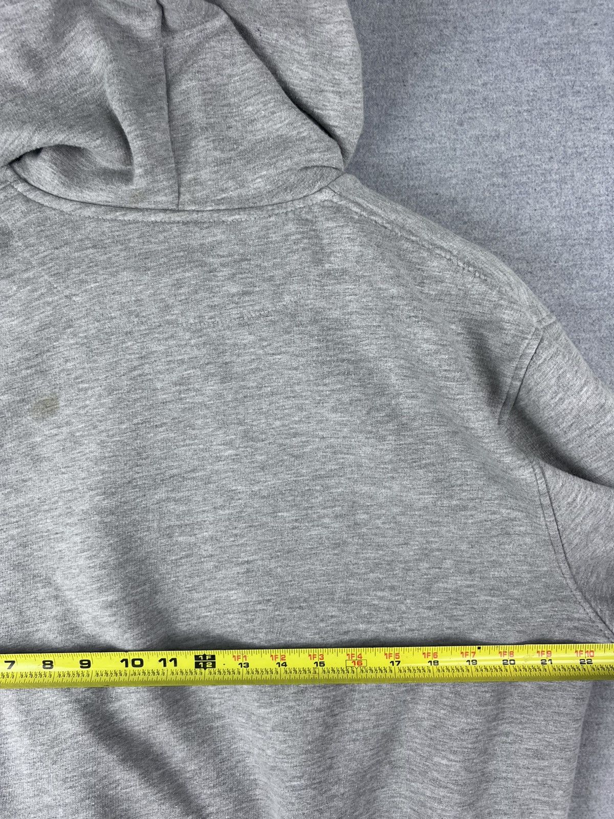 Nike × Vintage Nike Y2K Hoodie Gray Men’s Medium Spellout 2000s Blue Size US M / EU 48-50 / 2 - 10 Thumbnail