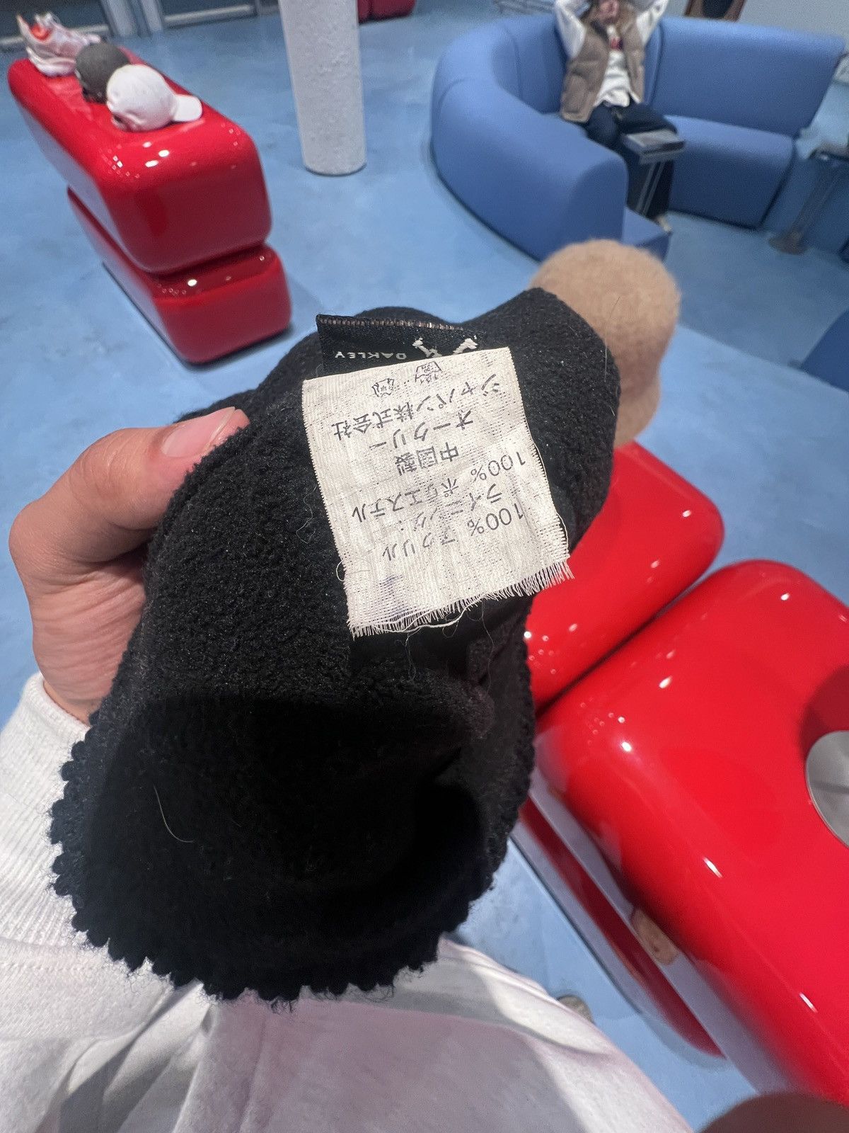Japanese Brand × Oakley × Vintage Rare Oakley Vintage Japanese Black Knitted Beanie Bucket Hat Size ONE SIZE - 5 Thumbnail
