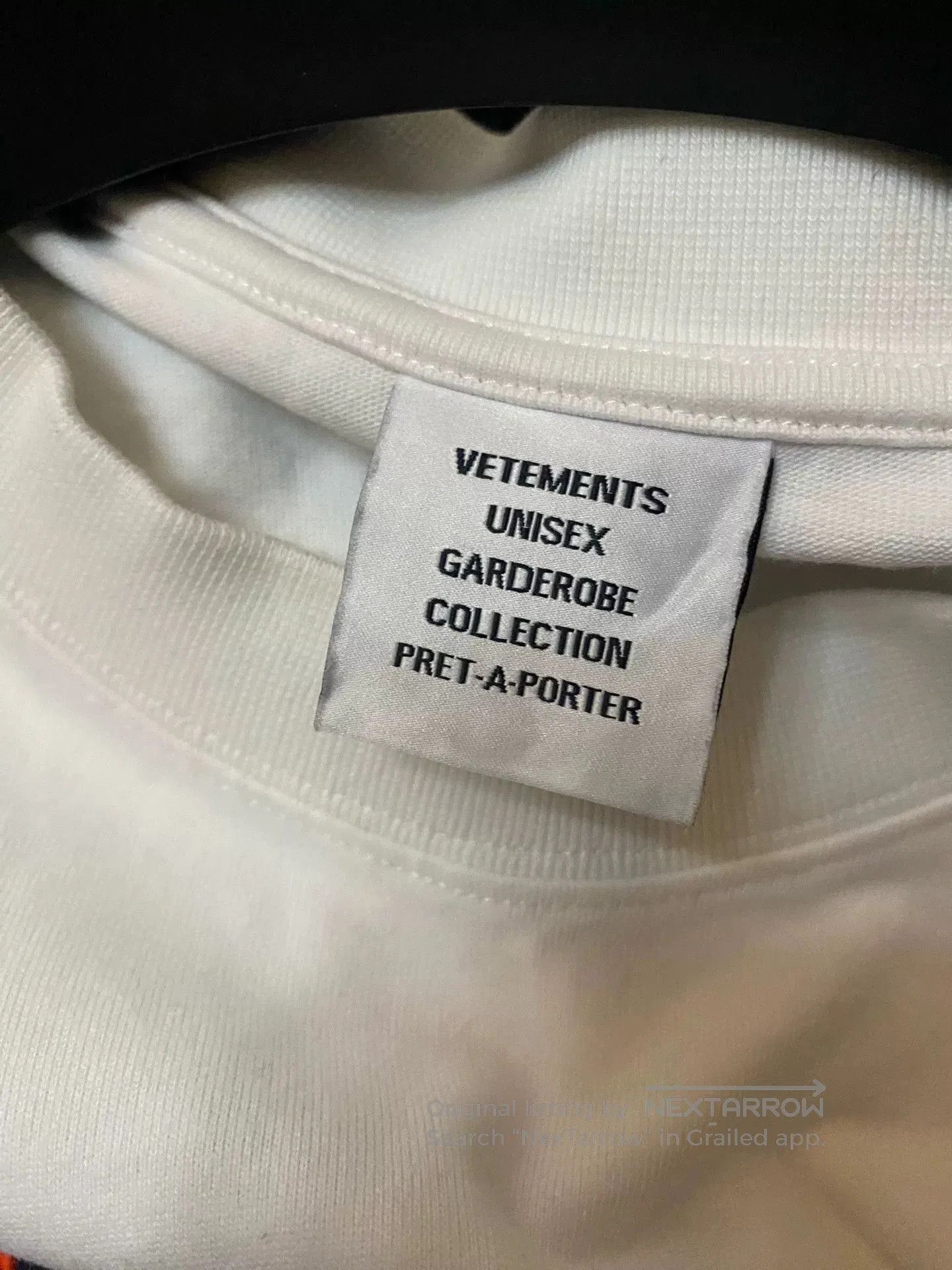 Vetements vetements embroidered short sleeve t. Size US M / EU 48-50 / 2 - 5 Thumbnail
