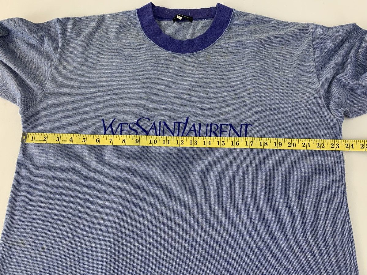 Yves Saint Laurent 90s Yves Saint Laurent Crewneck Longsleeve T-shirt Size US XL / EU 56 / 4 - 9 Thumbnail