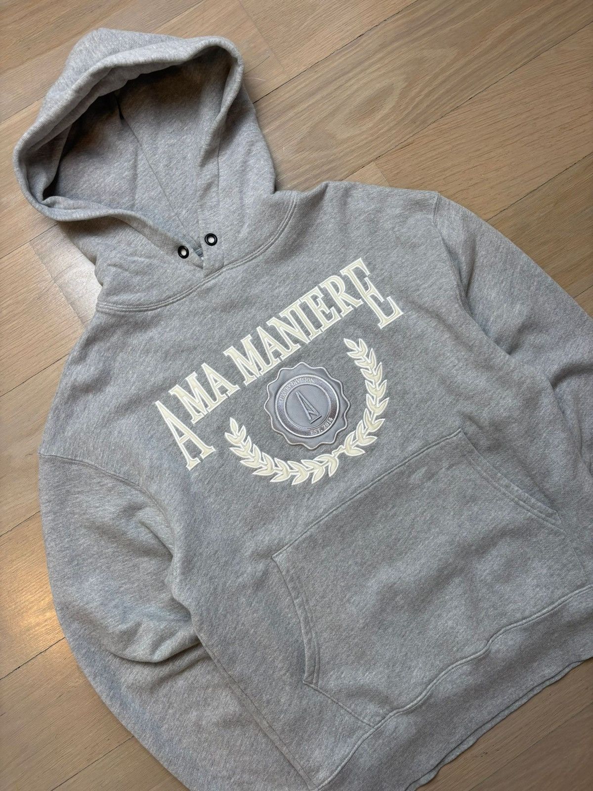 A Ma Maniere A Ma Maniere Grey Hoodie Size US S / EU 44-46 / 1 - 2 Thumbnail