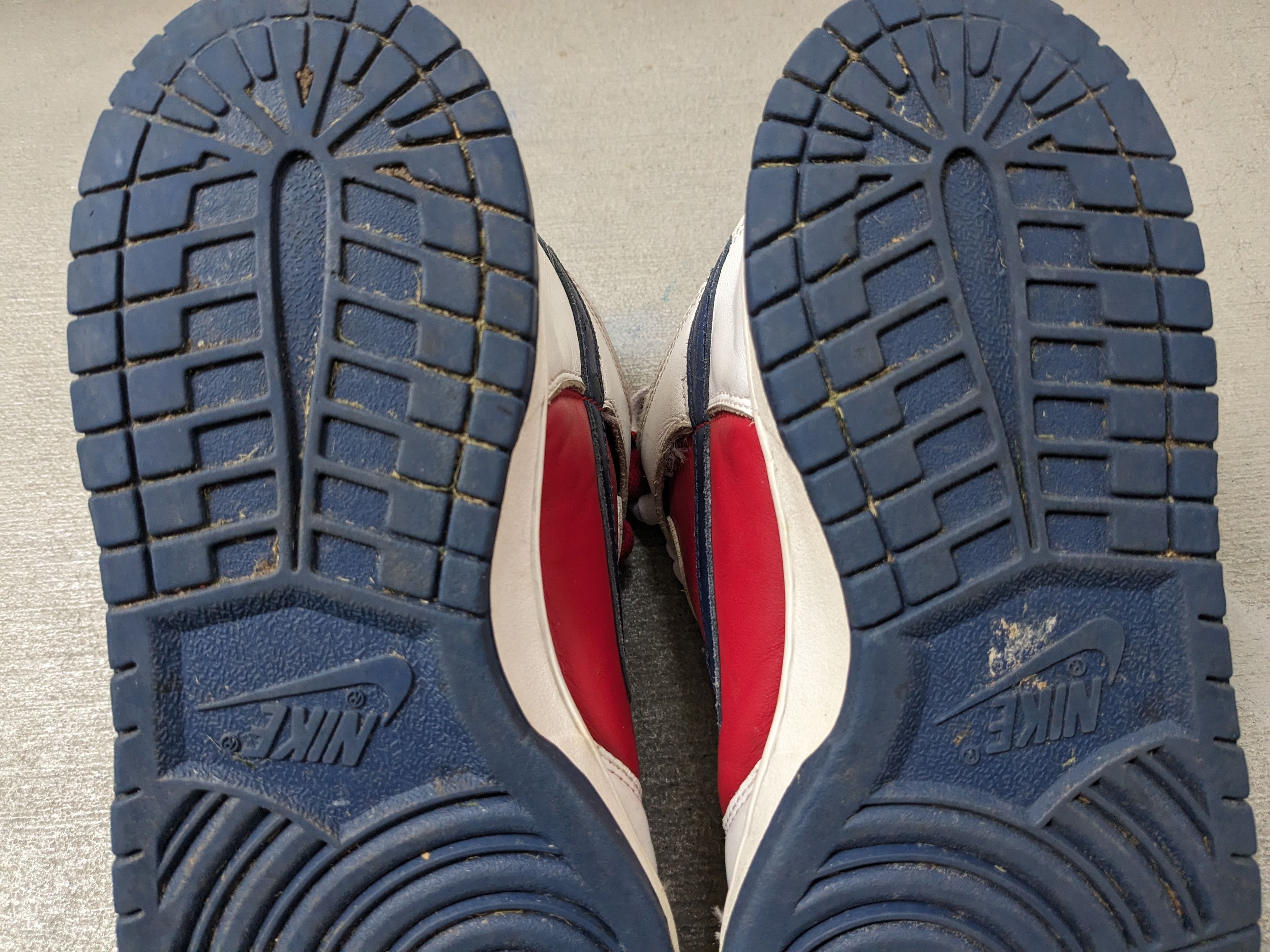 Nike Nike Dunk High Clippers 9.5 Red Blue White 305287-141 Size US 9.5 / EU 42-43 - 24 Thumbnail