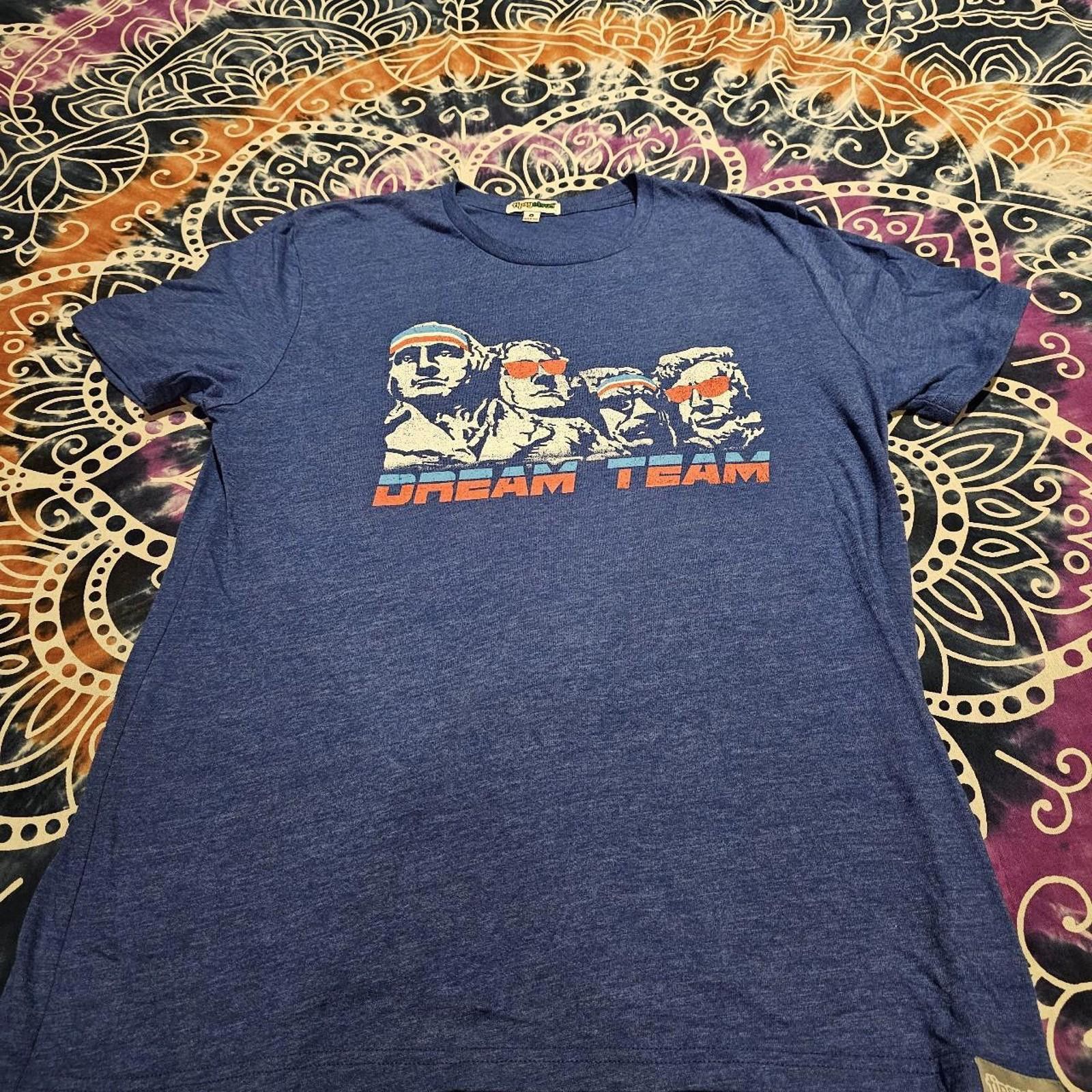 Designer Tipsy Elves Red White & Blue T-shirt Dream Team Mt. Rushmore Size US M / EU 48-50 / 2 - 2 Thumbnail