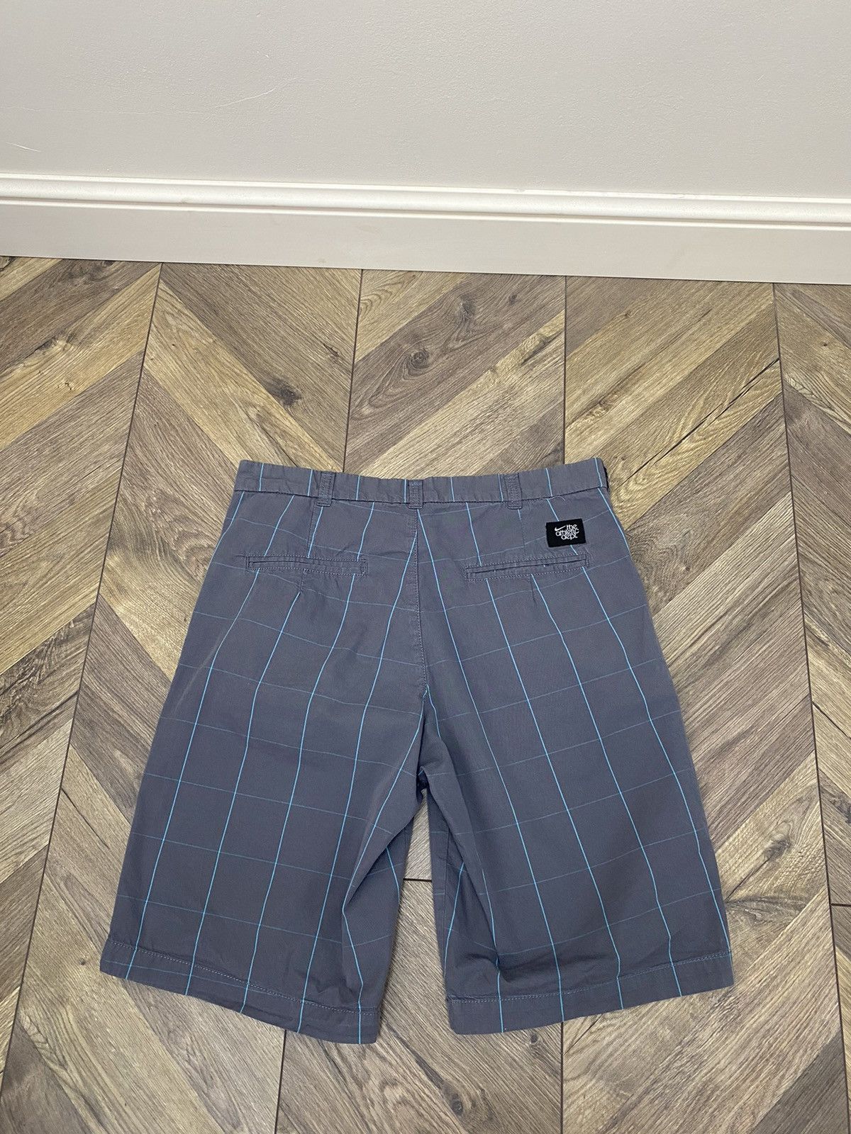 Nike × Vintage Vintage Nike y2k checkered chino shorts swoosh logo Size US 32 / EU 48 - 10 Thumbnail