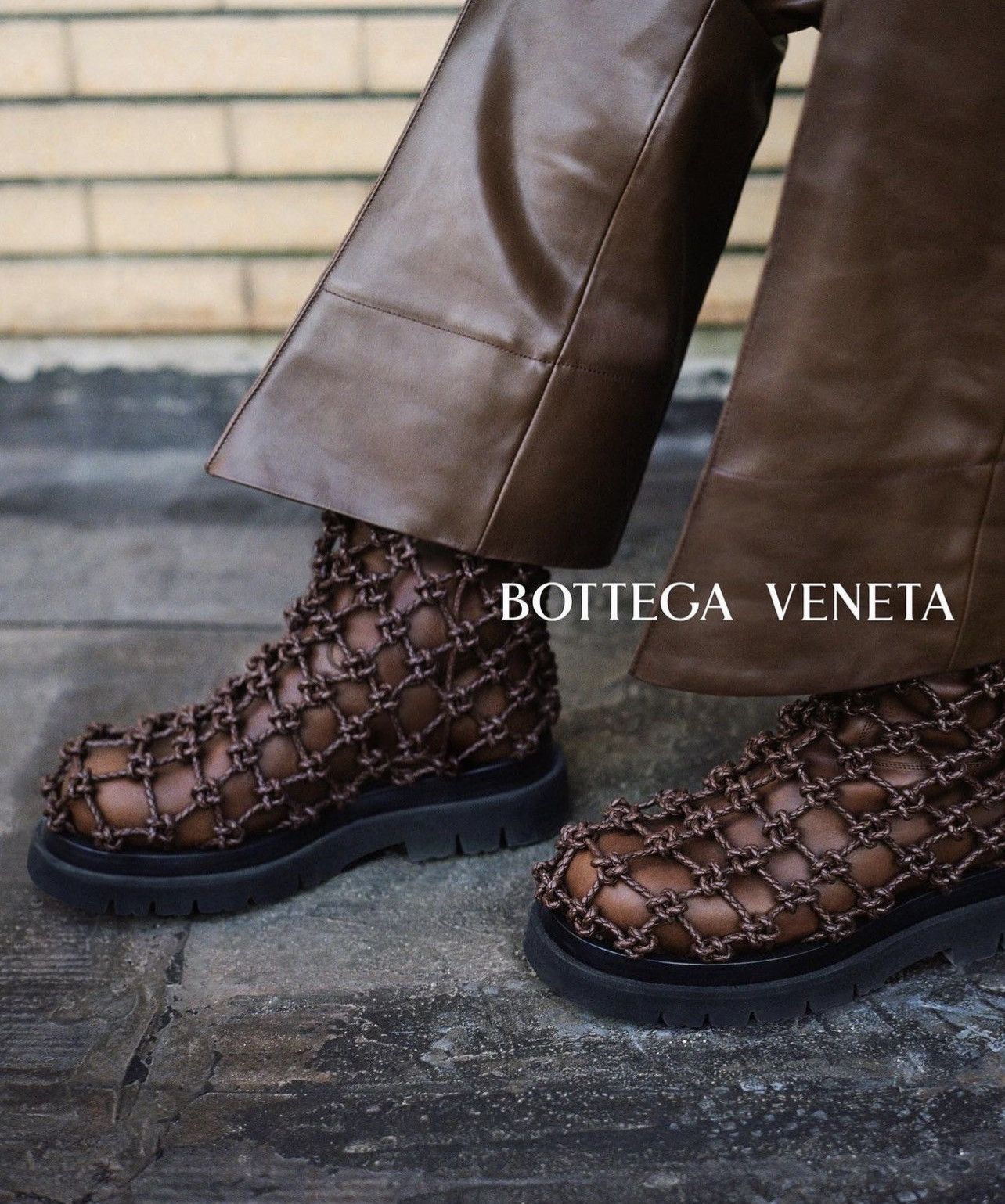 🔥$9.8K VALUE🔥Bottega Veneta Leather Lug Knot Boots