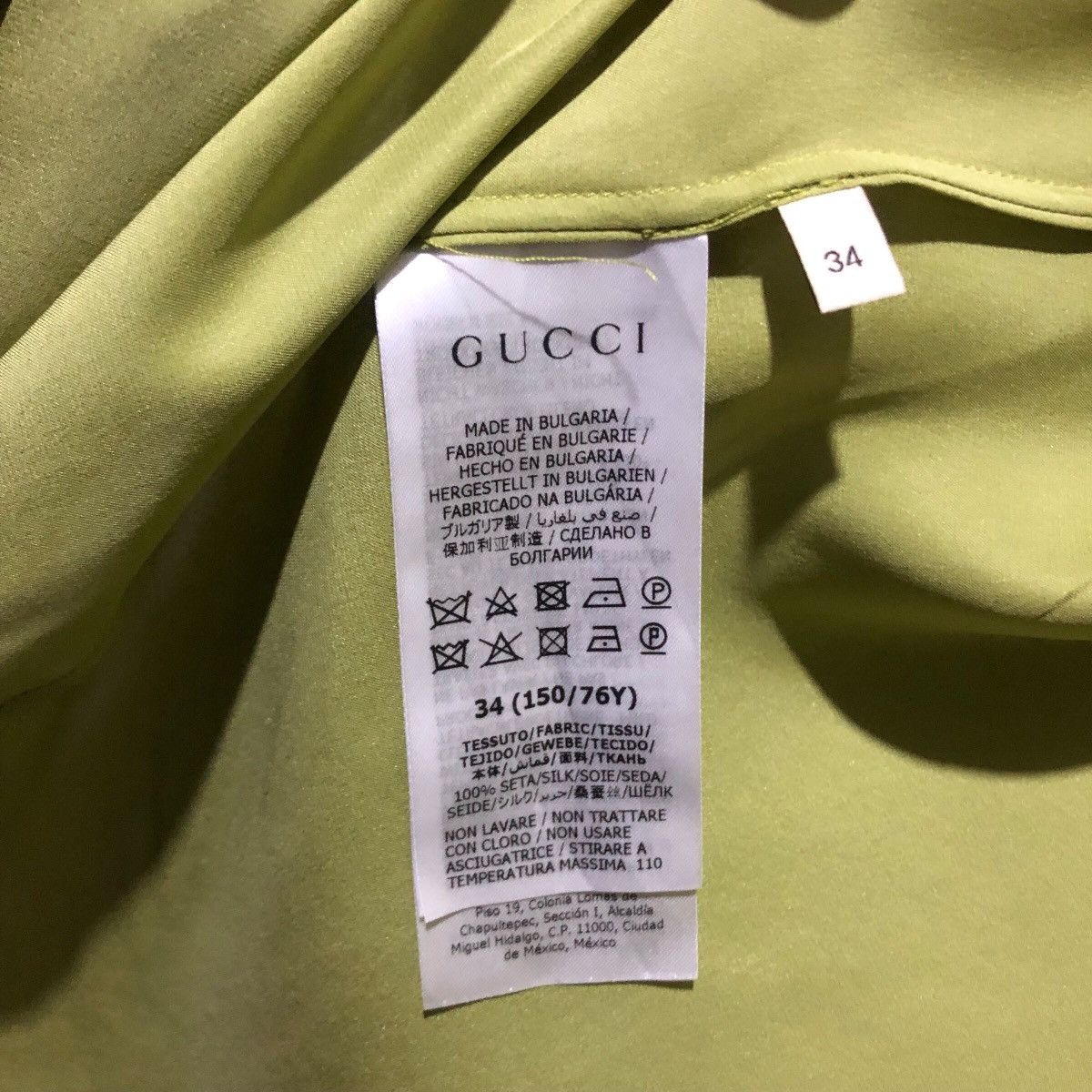 Gucci Gucci Blouses Silk Size XXS / US 00 / IT 34 - 11 Thumbnail
