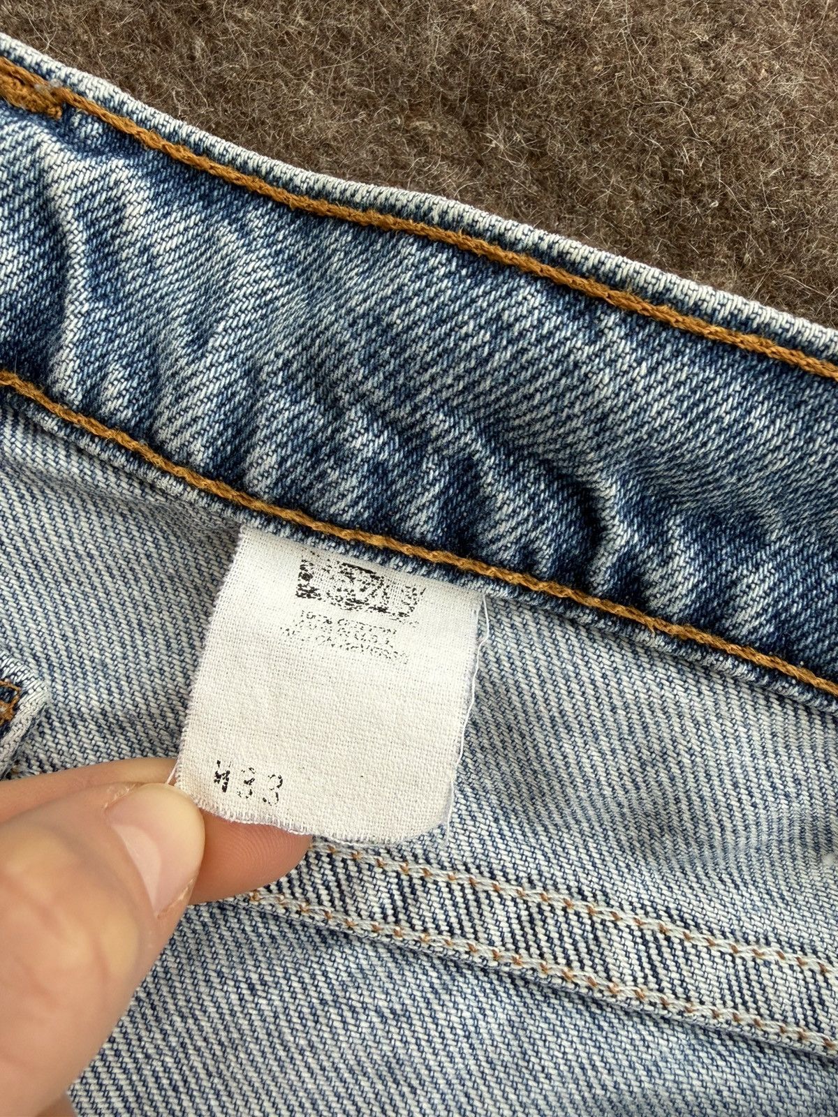 Levi's Levi’s 560 Orange Tab Made in USA Shorts Size US 33 - 9 Thumbnail