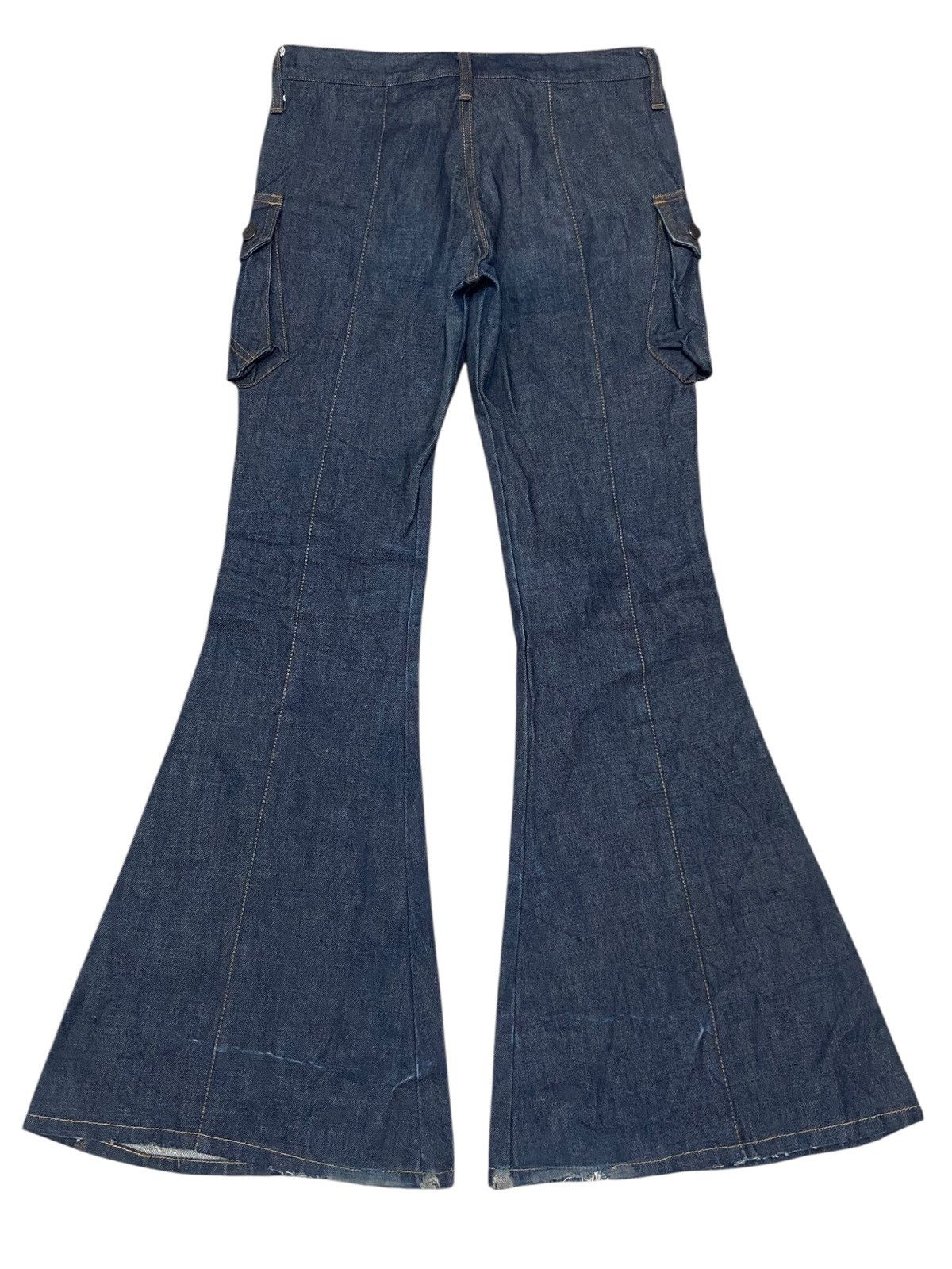 Japanese Brand Japanese Brand Dee Dee Denim Super Flare Jeans Size 32" / US 10 / IT 46 - 9 Thumbnail