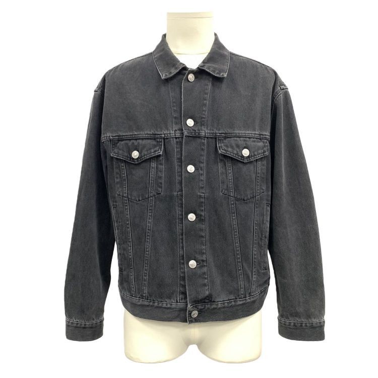 Balenciaga Balenciaga Logo Back Denim Jacket US S Size US S / EU 44-46 / 1 - 1 Thumbnail