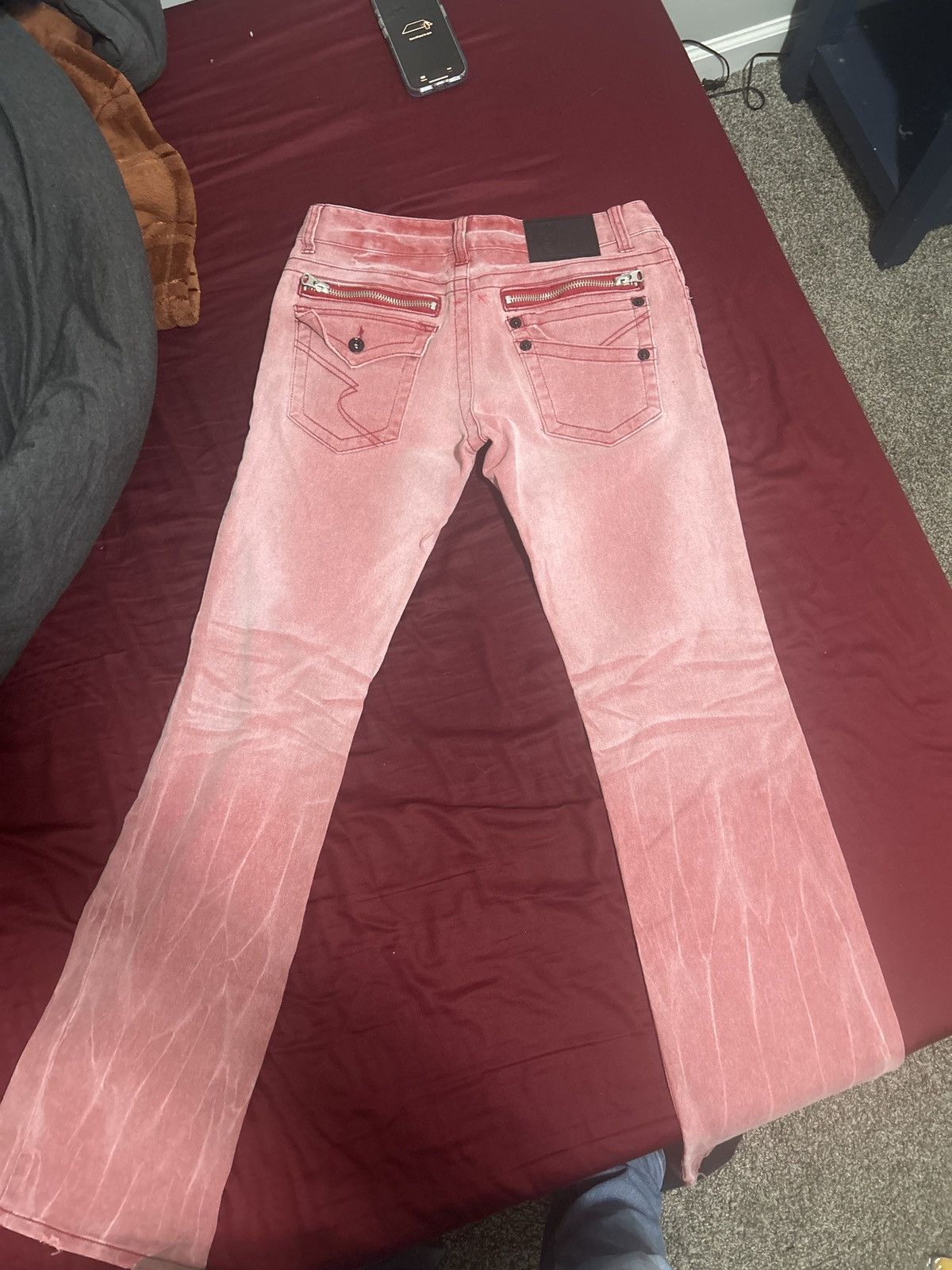 semanticdesign Semantic Design Red Jeans Size US 32 / EU 48 - 4 Thumbnail