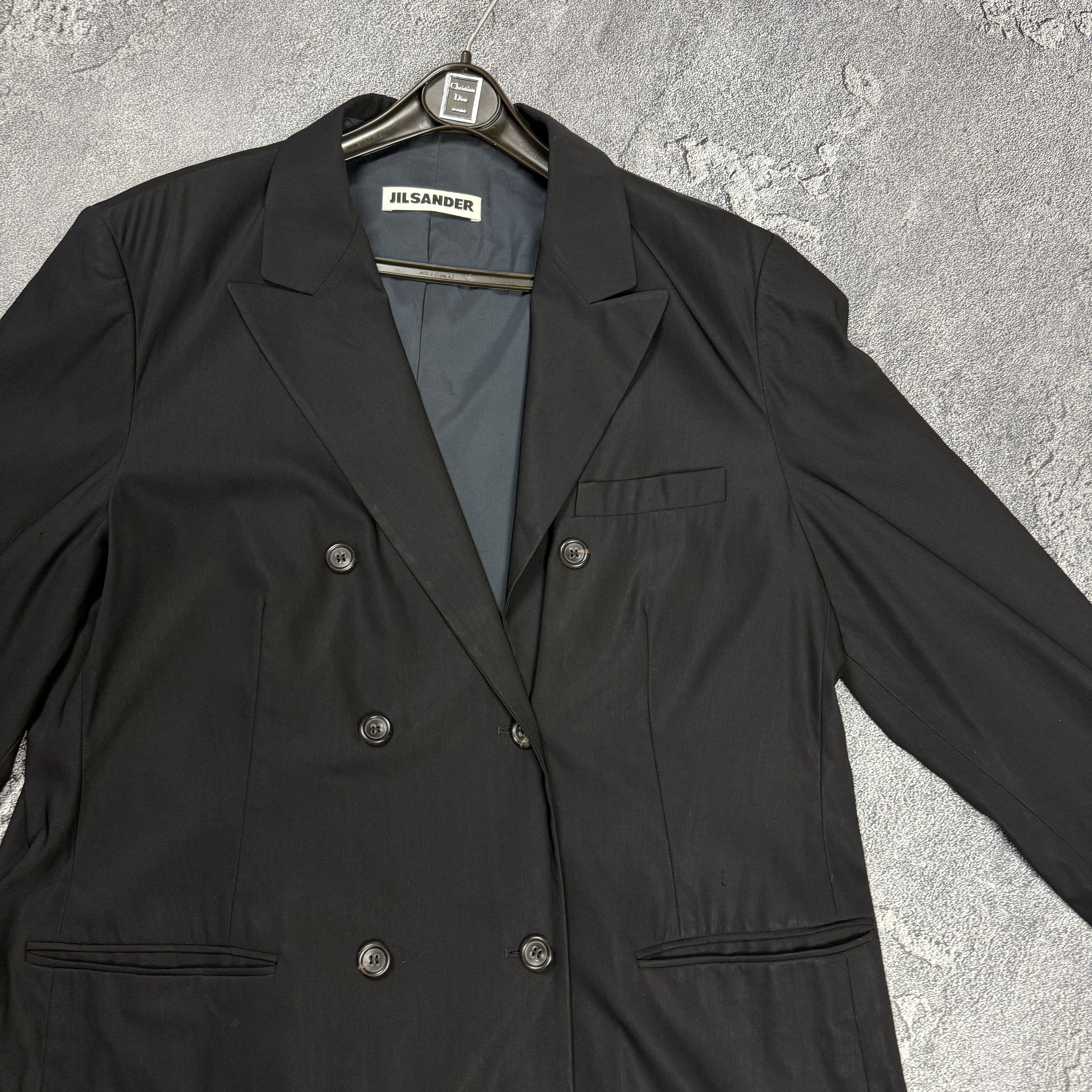 Jil Sander Jil Sander Blazer Size 42 Black Size 42R - 4 Thumbnail