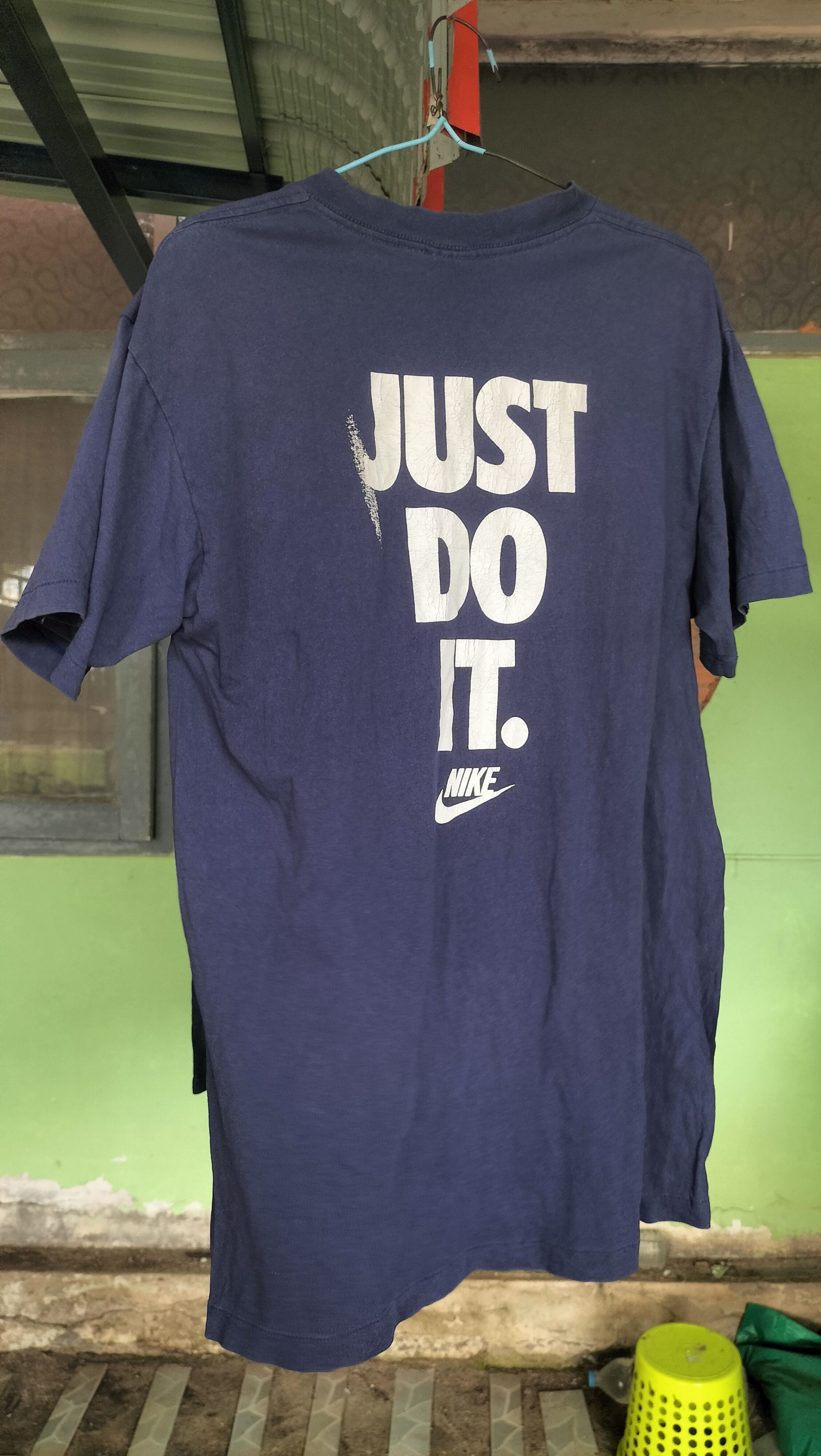Nike × Vintage Vintage 90s Nike Just Do It Jordan Single Stitch USA Size US M / EU 48-50 / 2 - 4 Thumbnail