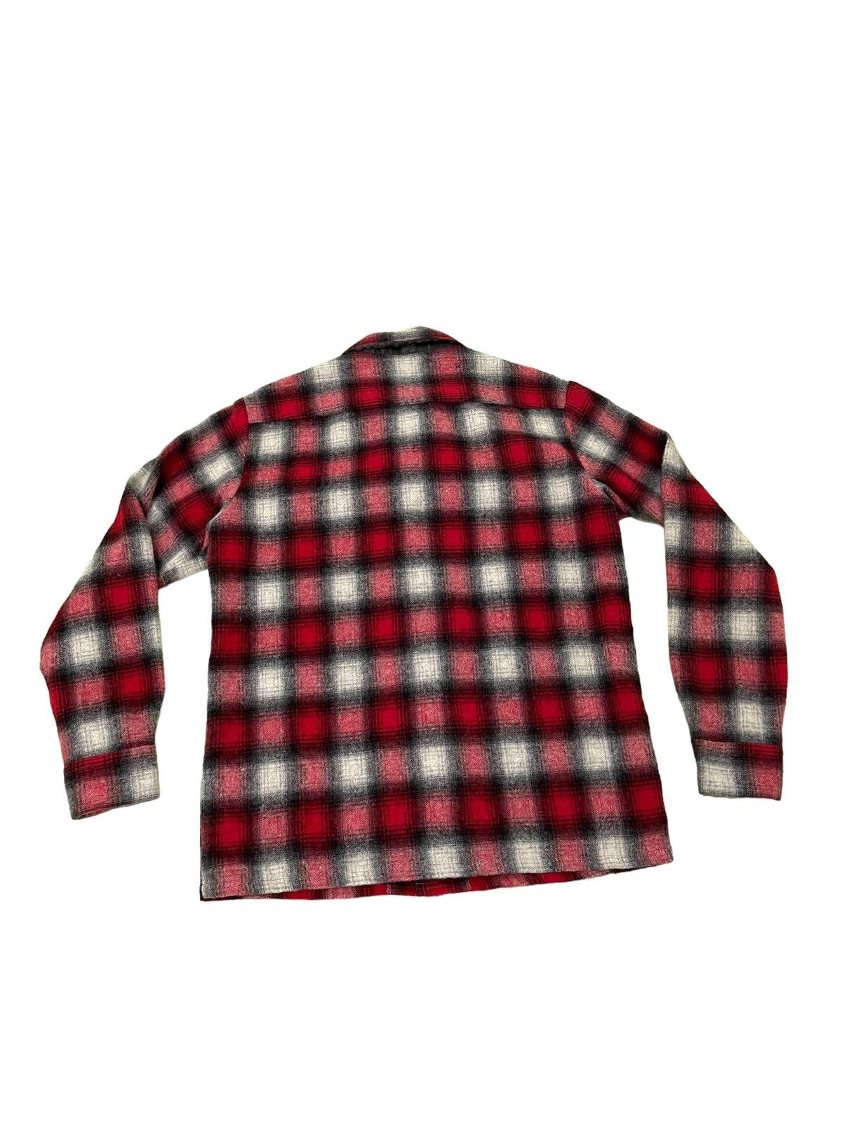 Schott Shadow Plaid Schott Bros Wool Flannel Shirt 5🟩8 Size US M / EU 48-50 / 2 - 9 Thumbnail