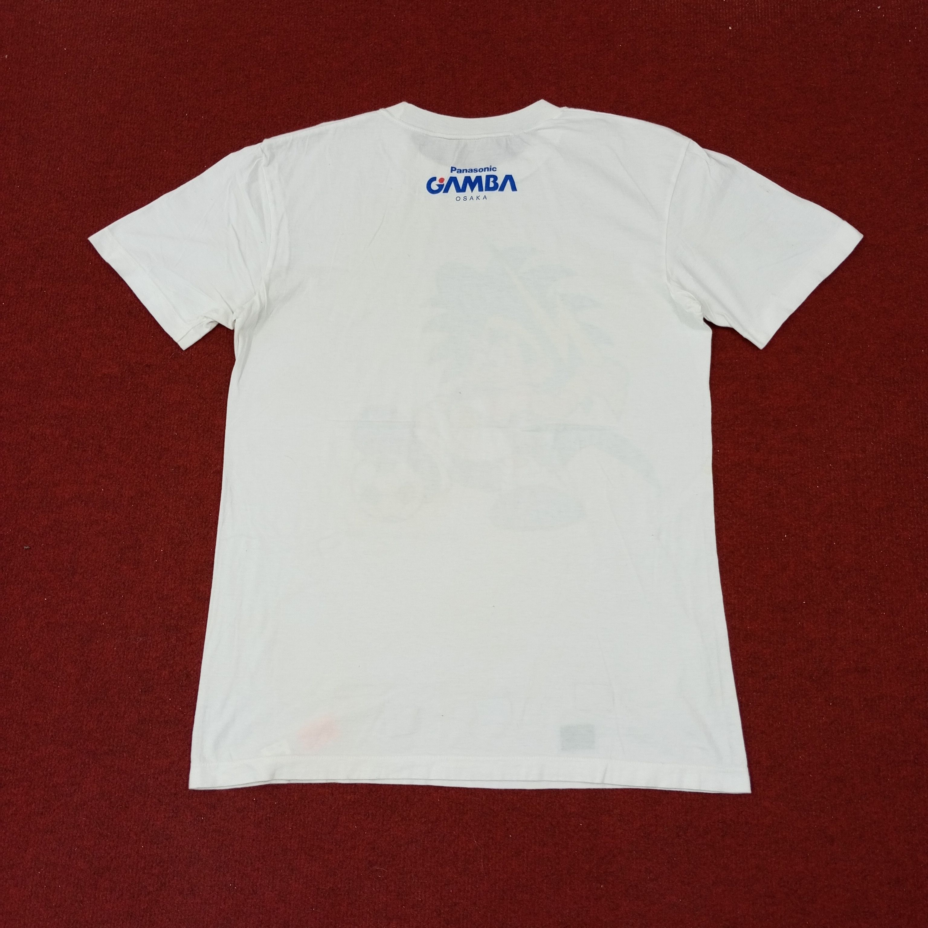 Japanese Brand × Vintage Panasonic Gamba Osaka Japanese Football Tshirt C219N21 Size US M / EU 48-50 / 2 - 5 Thumbnail